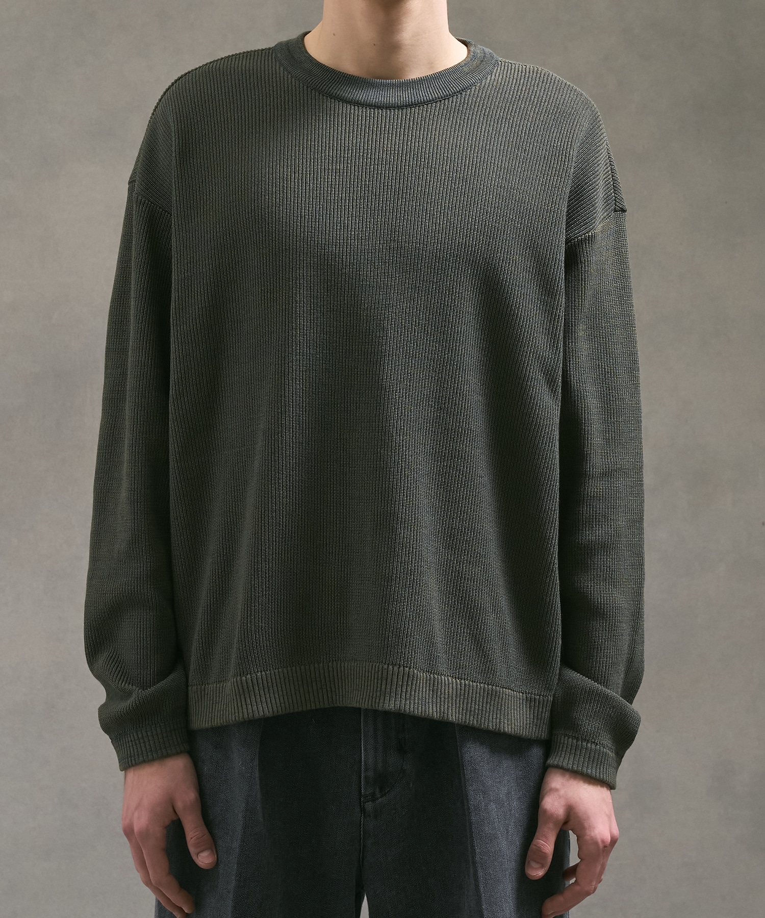 ウォッシャブルショーティニット