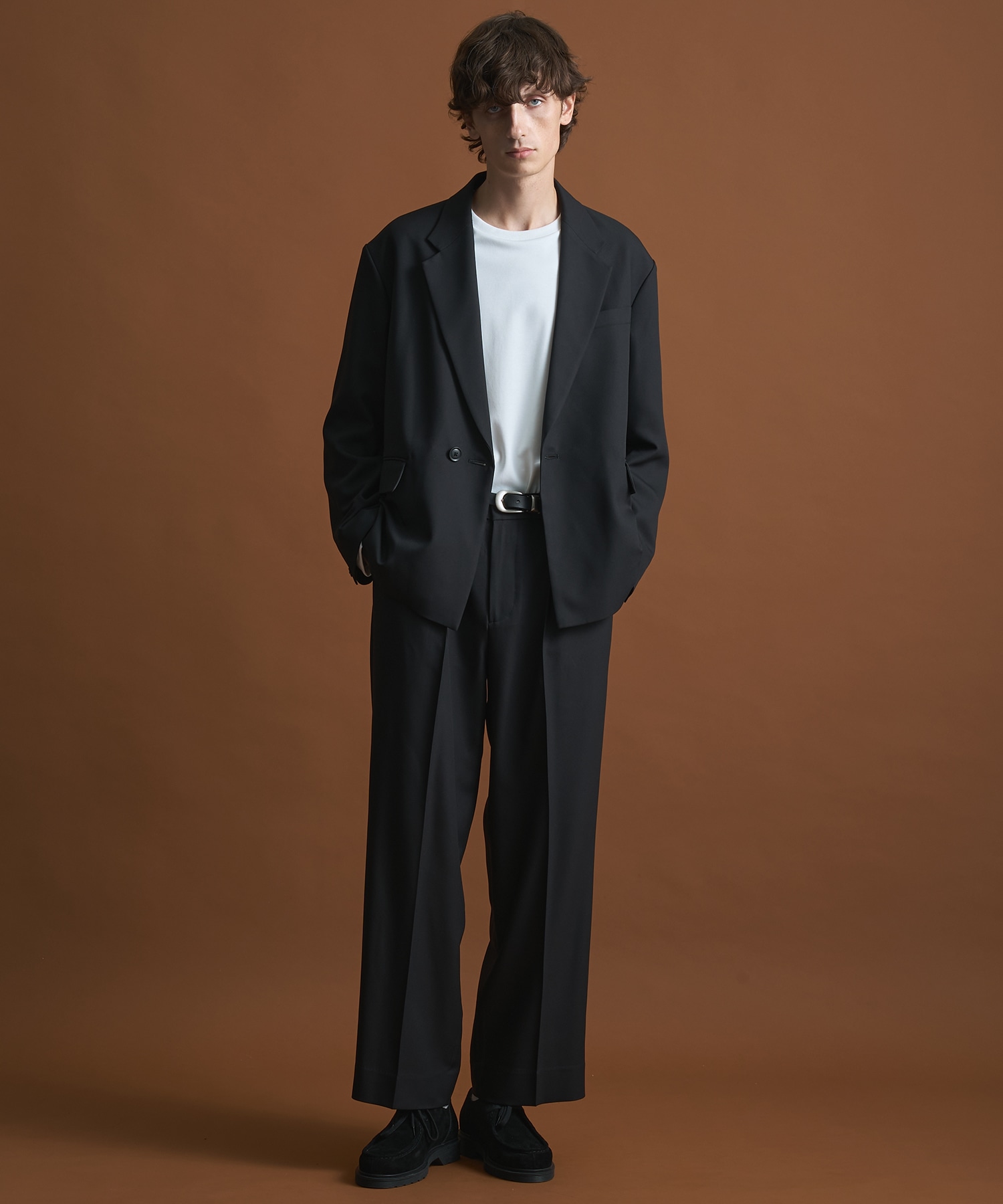 GRツイルエバークリースストレートスラックス