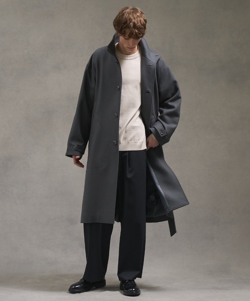 バウンドウールライトクルーネックニット