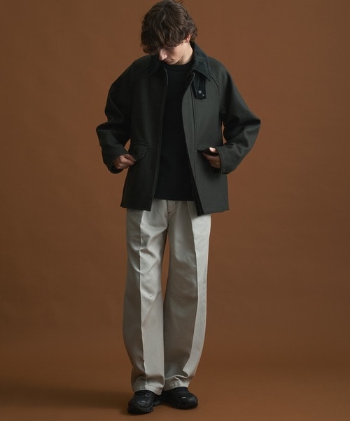 バウンドウールライトクルーネックニット