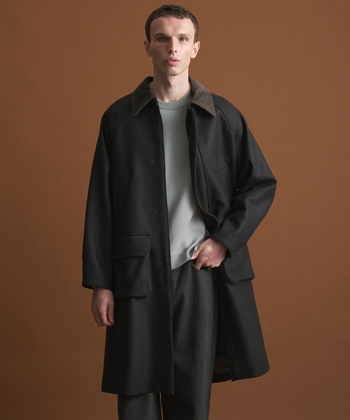 バウンドウールライトクルーネックニット