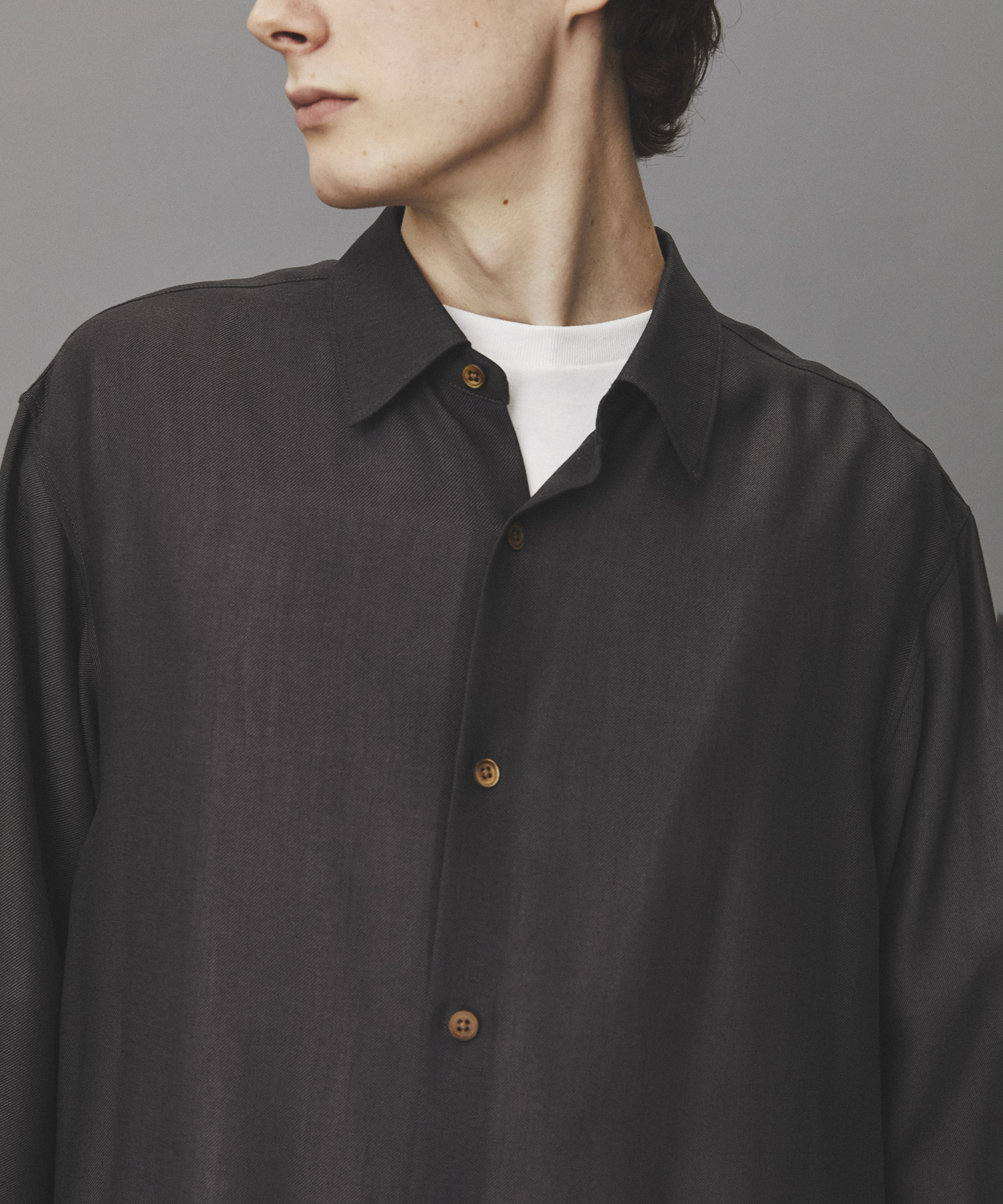 ウールビエラウォッシャブルシャツ