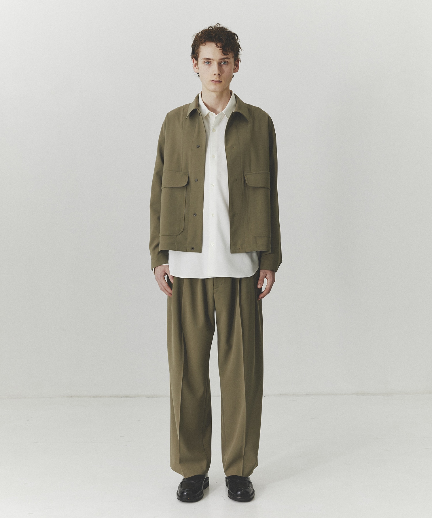 TRIXIONウーリーワイドスラックス