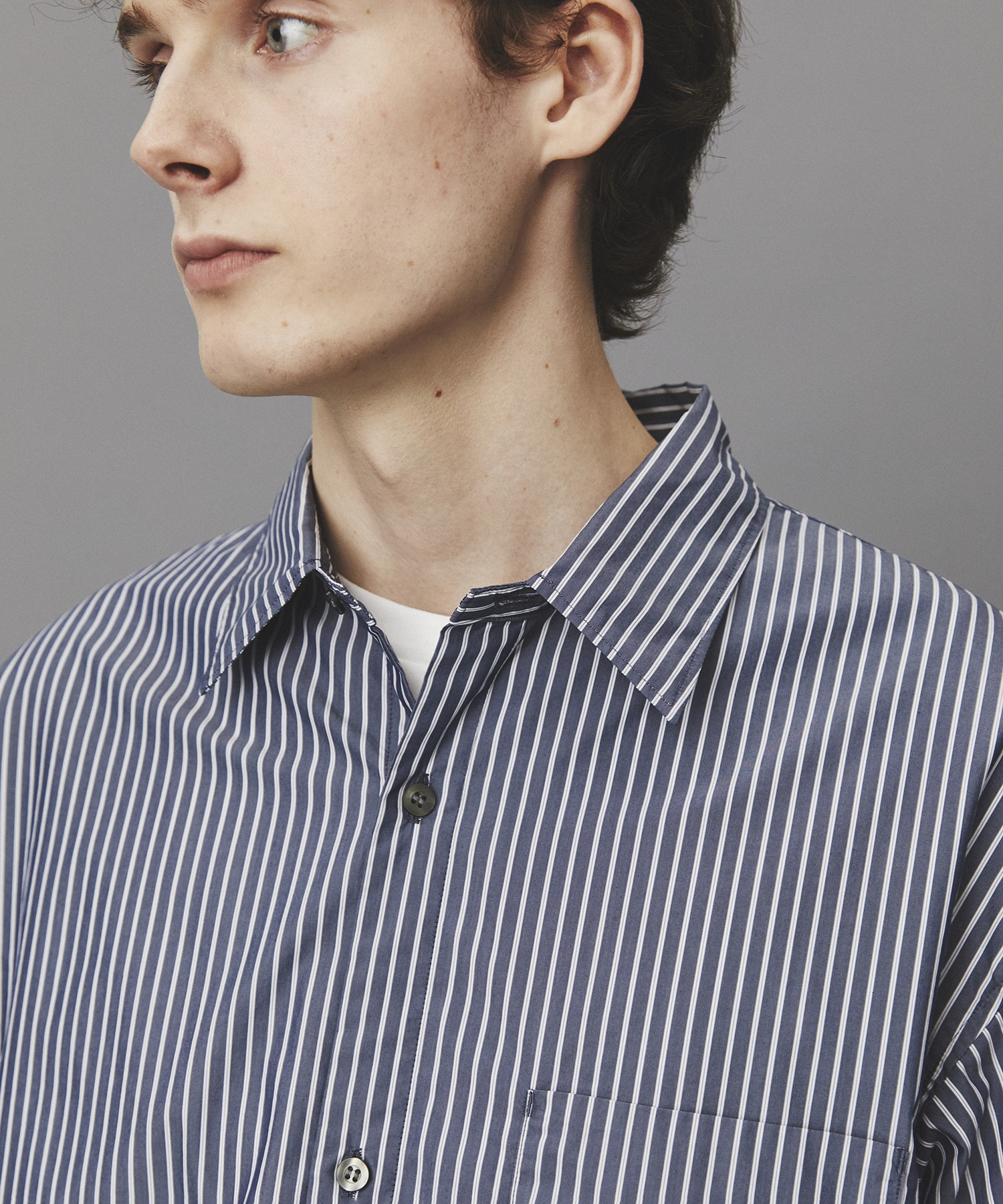 クリアコットンスムースシャツ