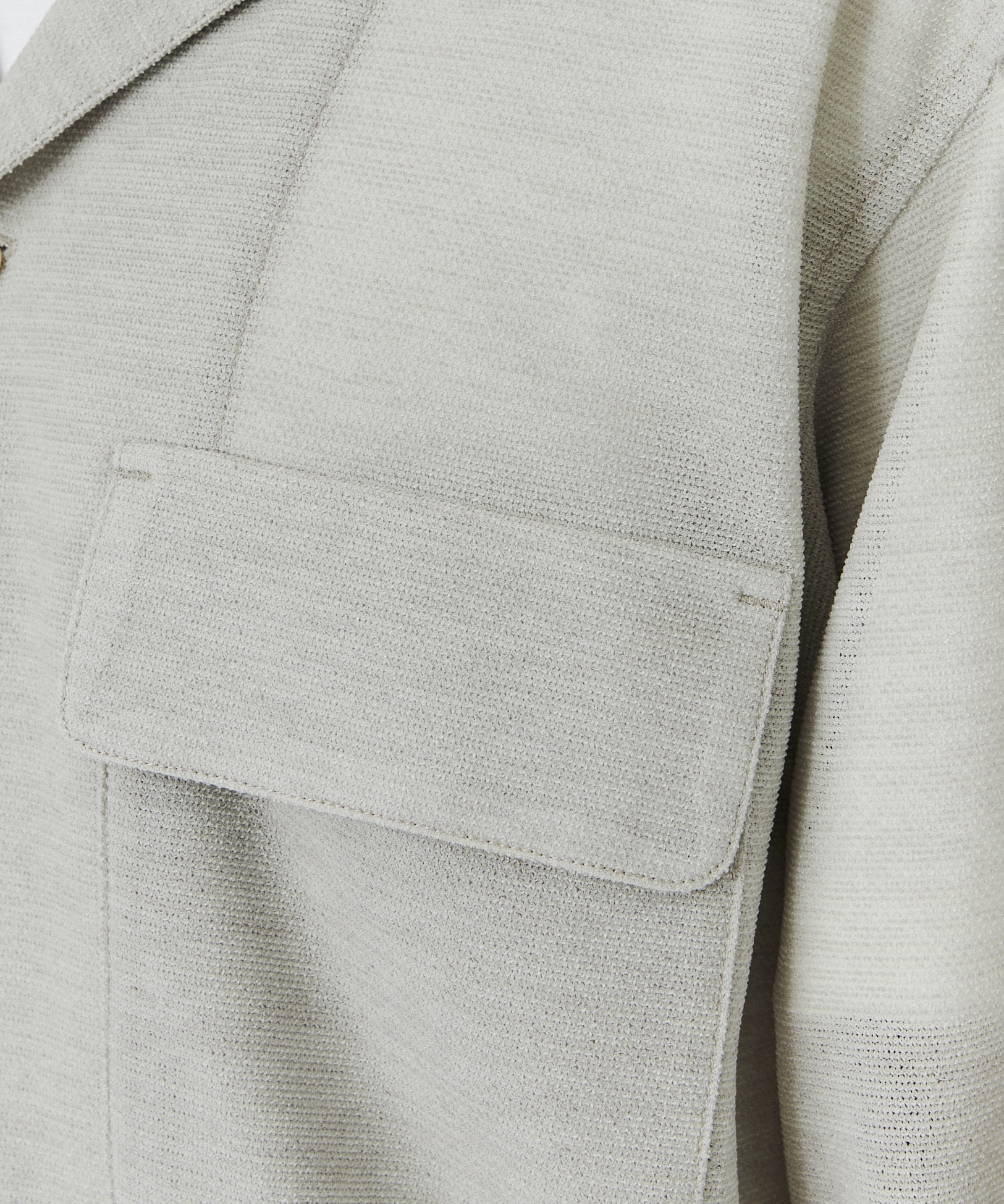 リネンライクリラックスCPOシャツ