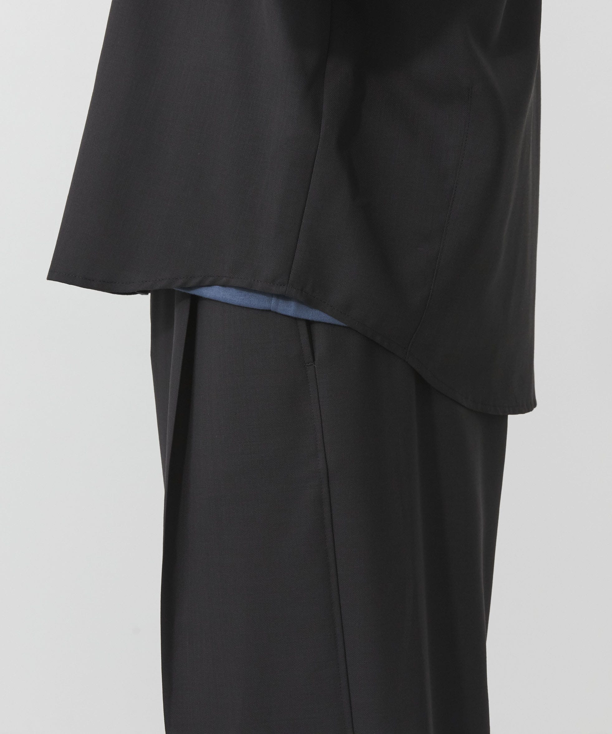 【WEB限定】ファインウールシャツセットアップ