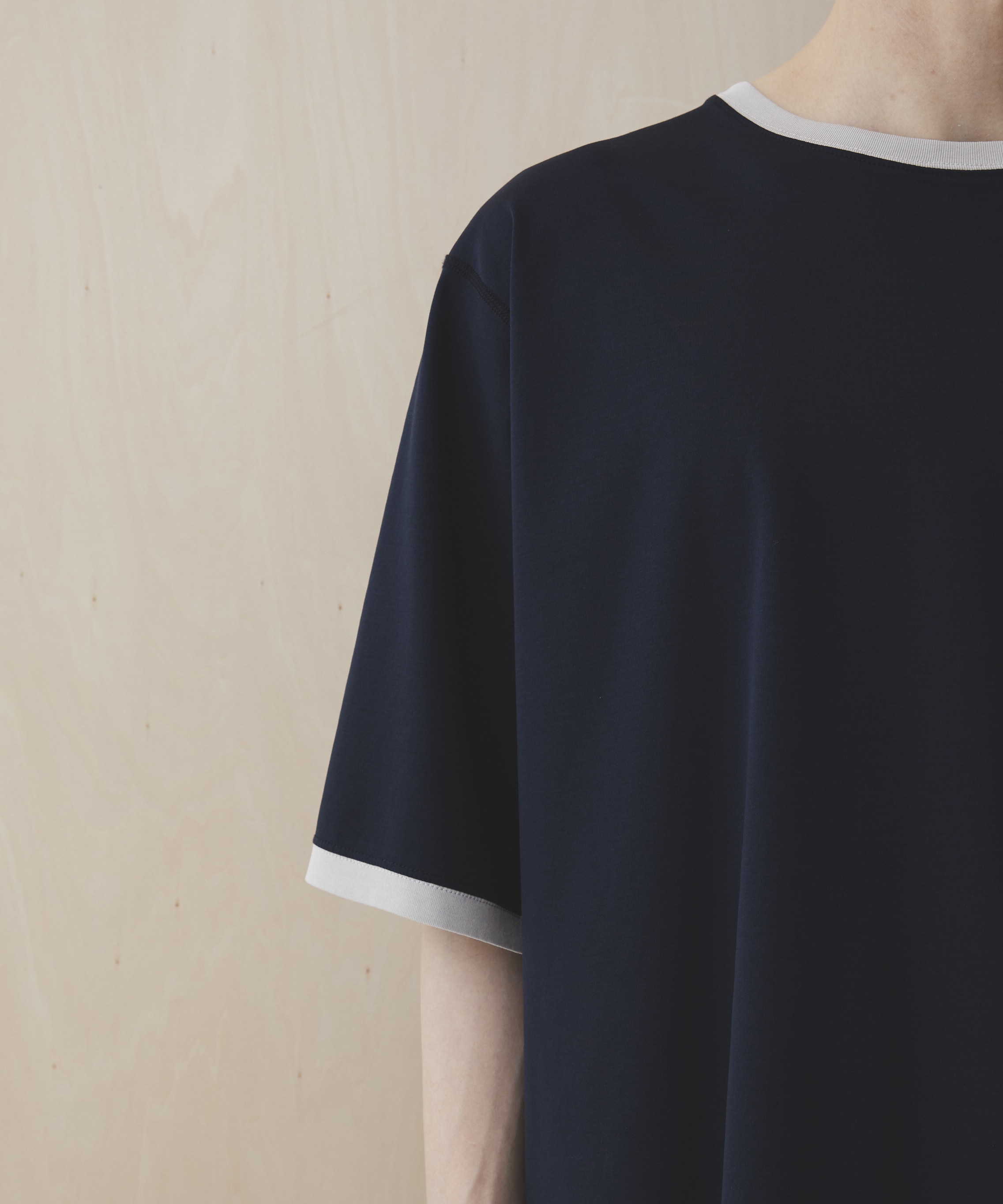 クールタッチコットンリンガーTEE