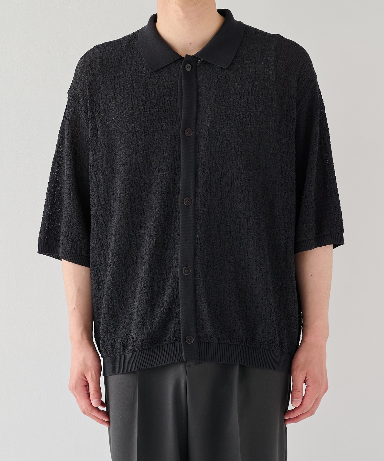 【P.T】Ice cotton Knit Shirts