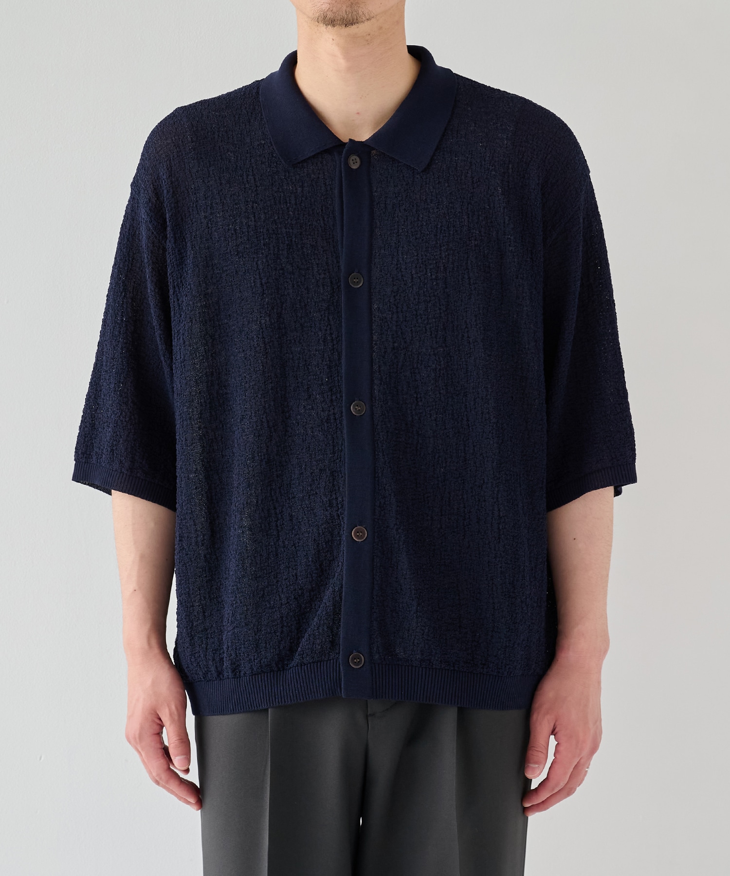 【P.T】Ice cotton Knit Shirts