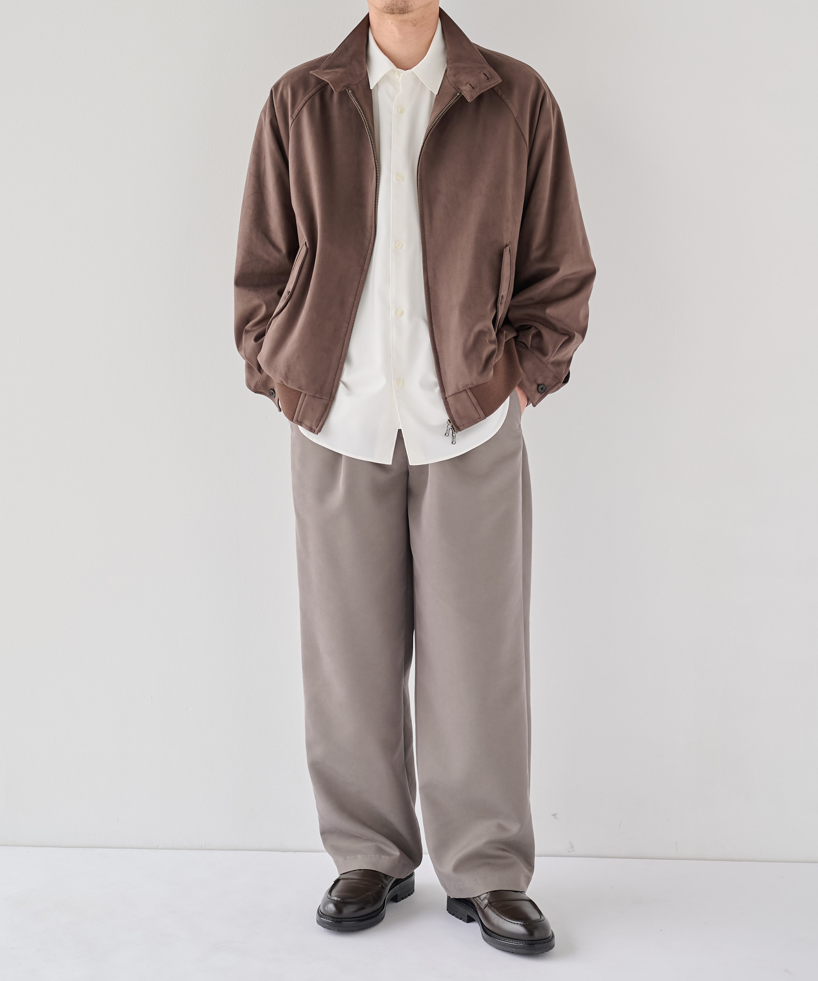 バンブーレーヨンタイプライターシャツ