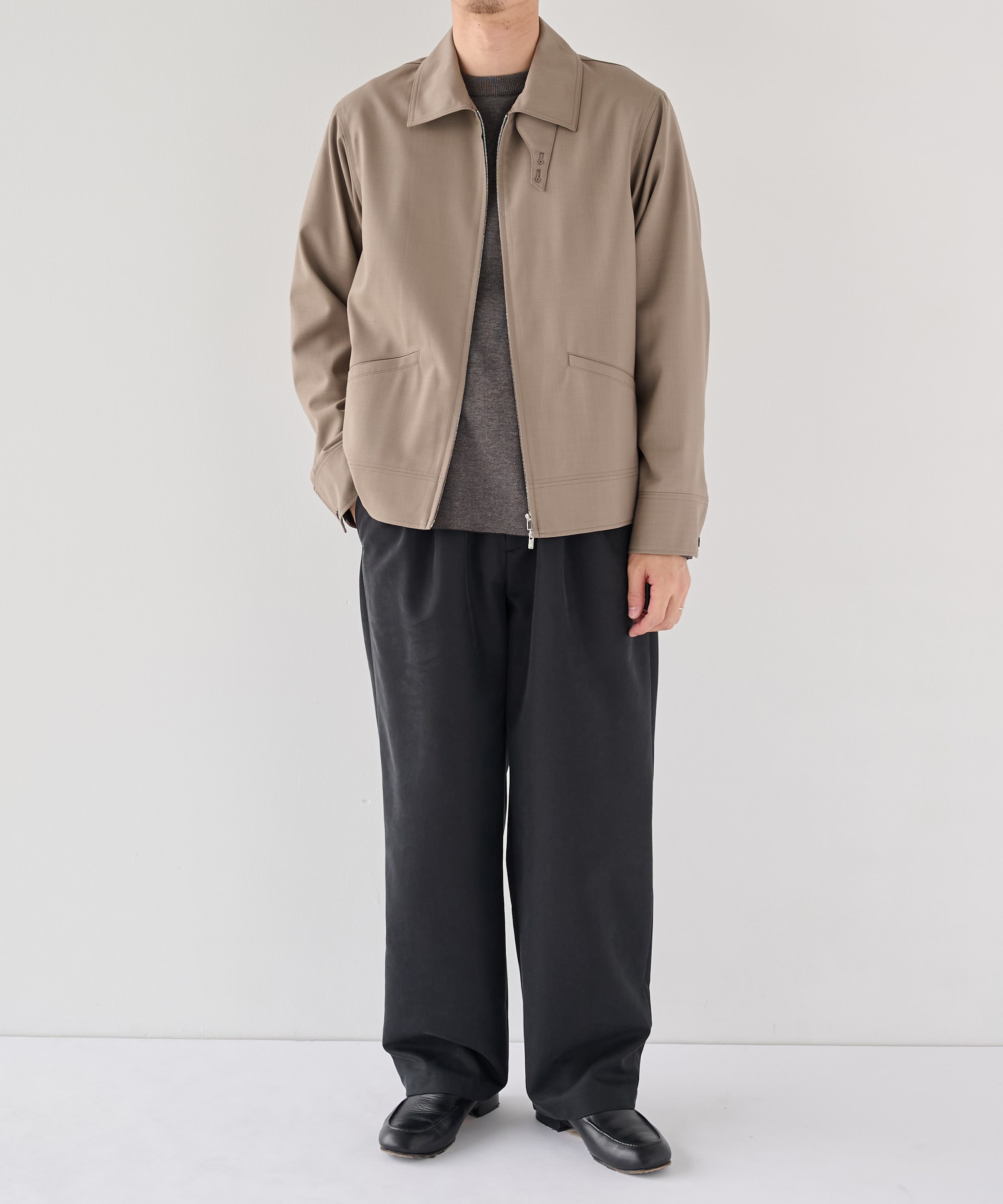 【WEB | 一部店舗限定】リバーシブルクルーネックニット