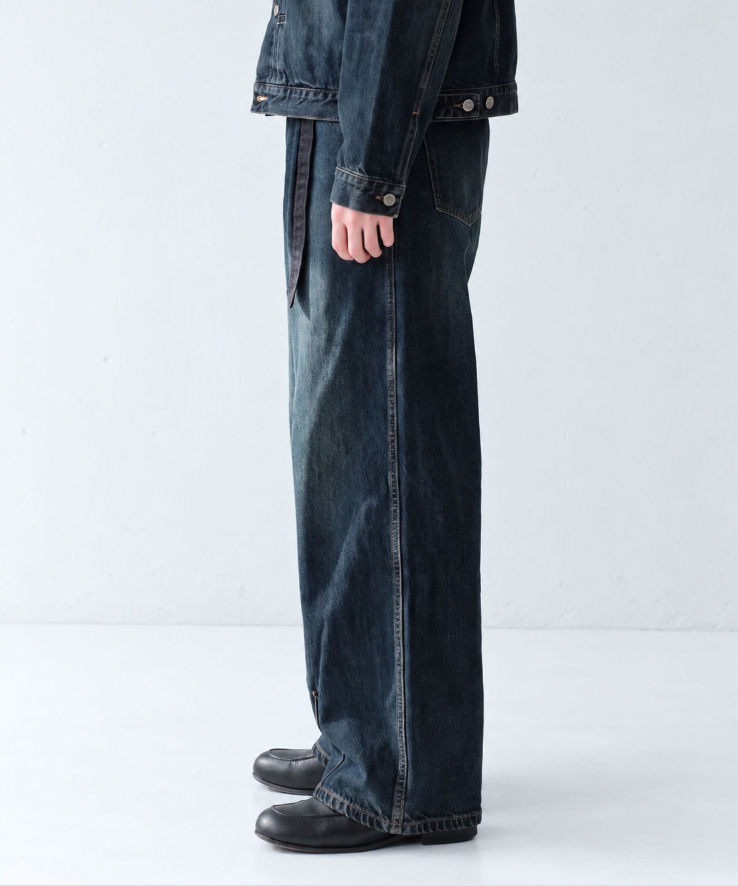 SHIOTA BeltedWidePants
