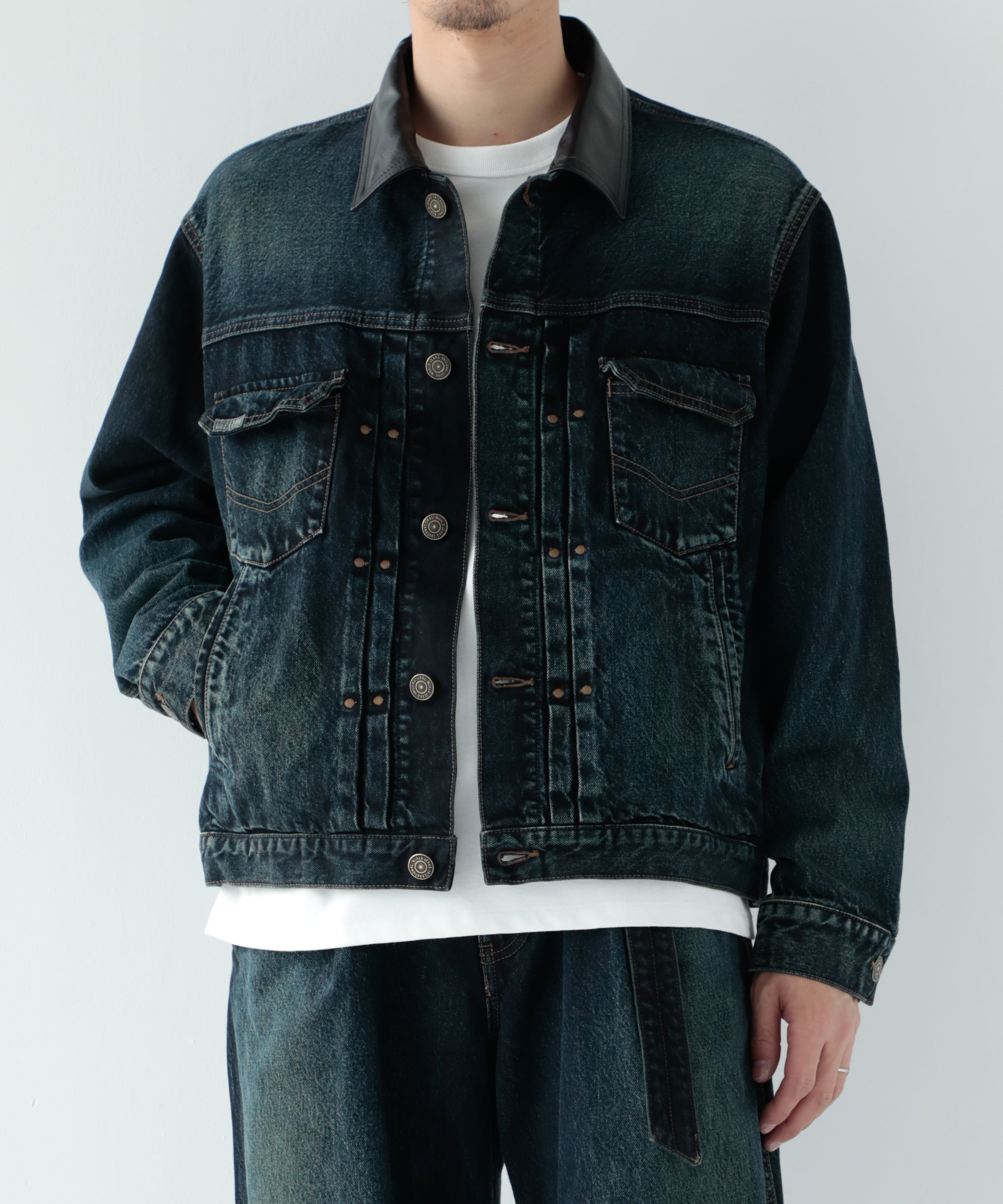 SHIOTA L collar Jacket