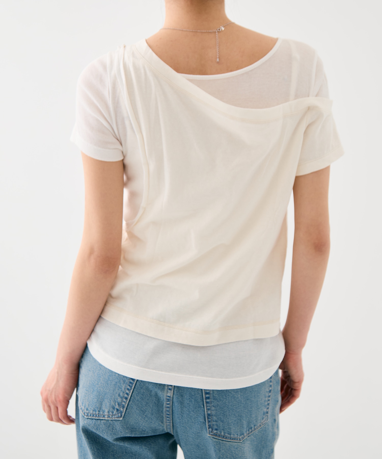 アシメツインシアートップ