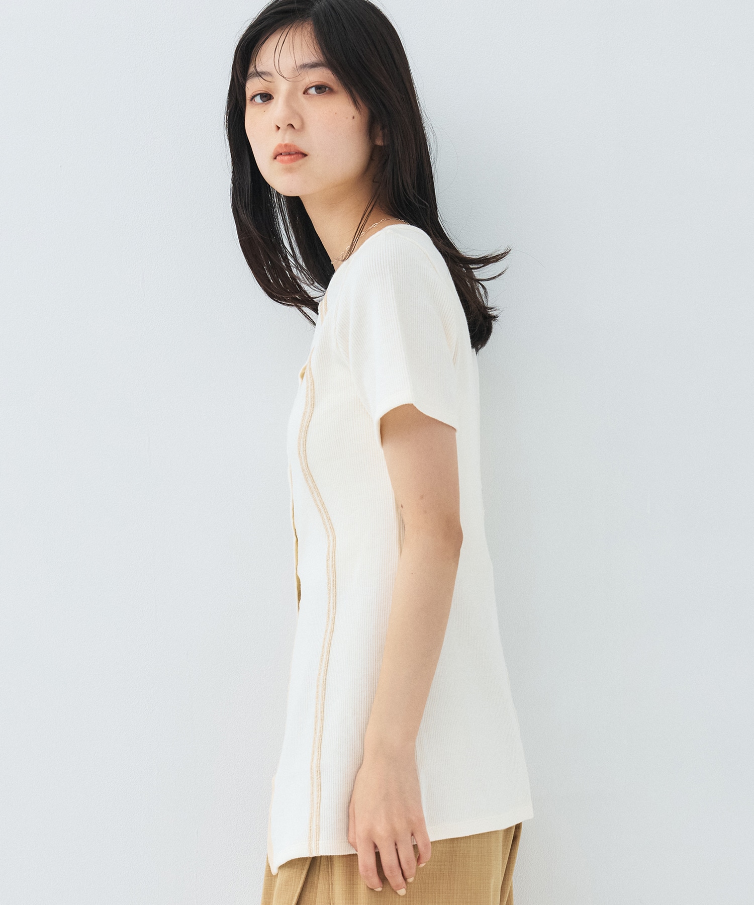 フロントスナップリブTOP