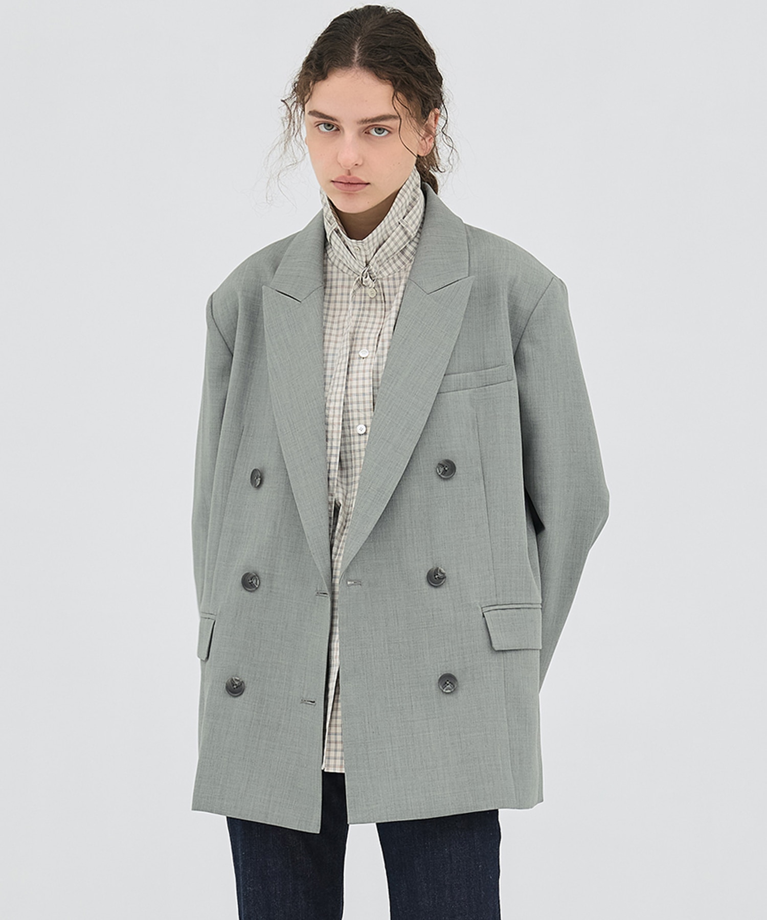 ダブルブレストビックジャケット