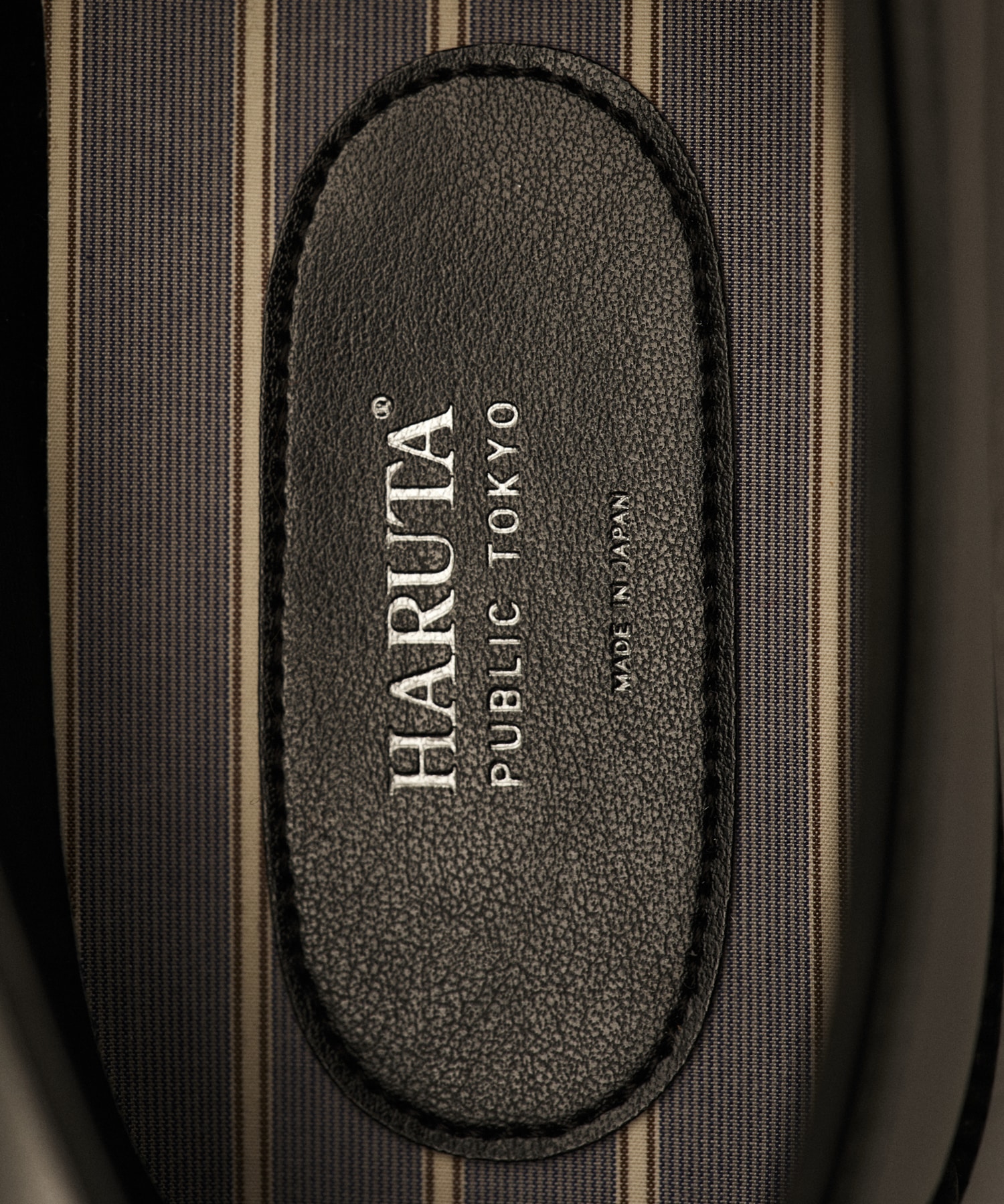 ×HARUTAタッセルローファー