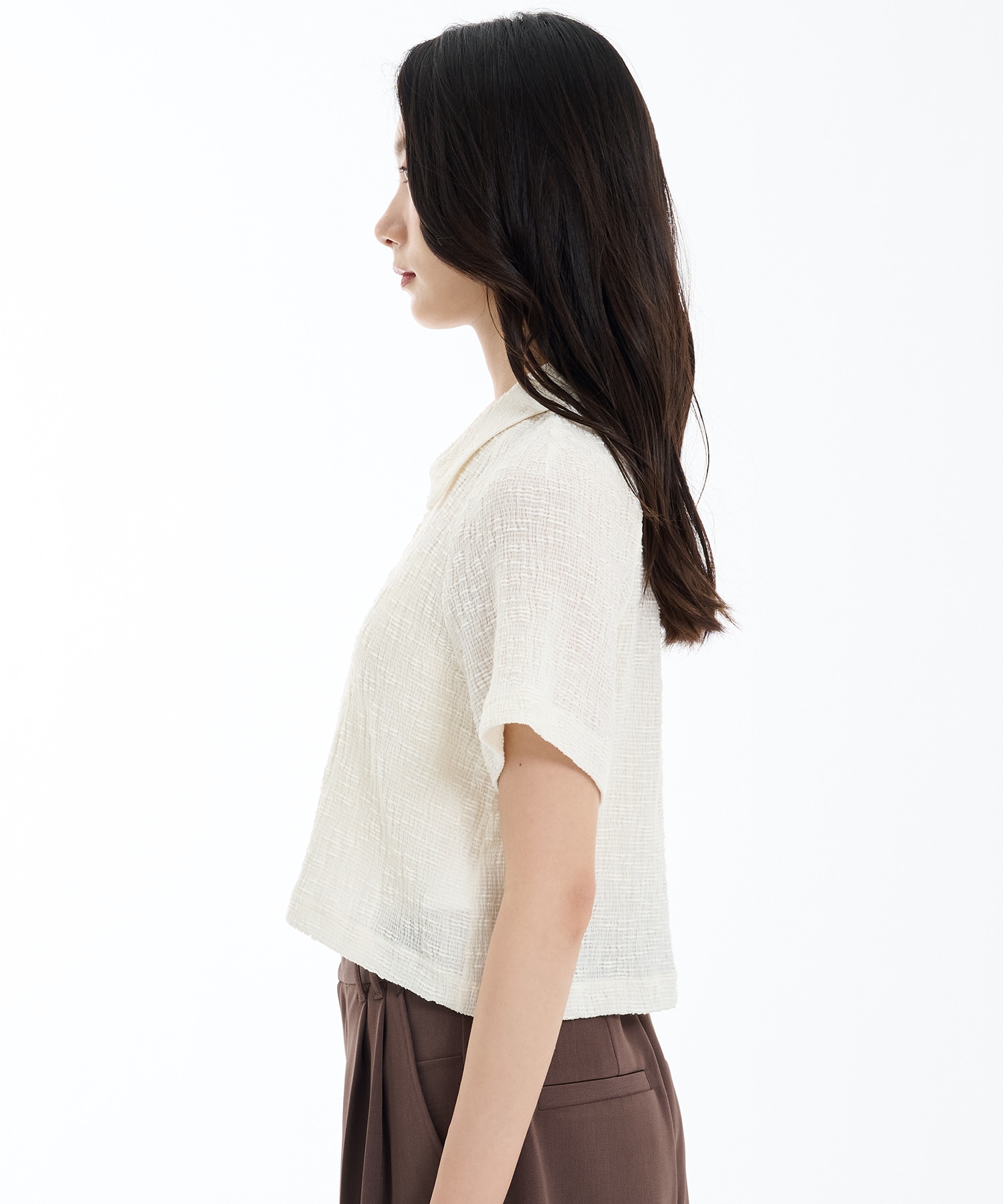 スラブリブフロントジップTOP