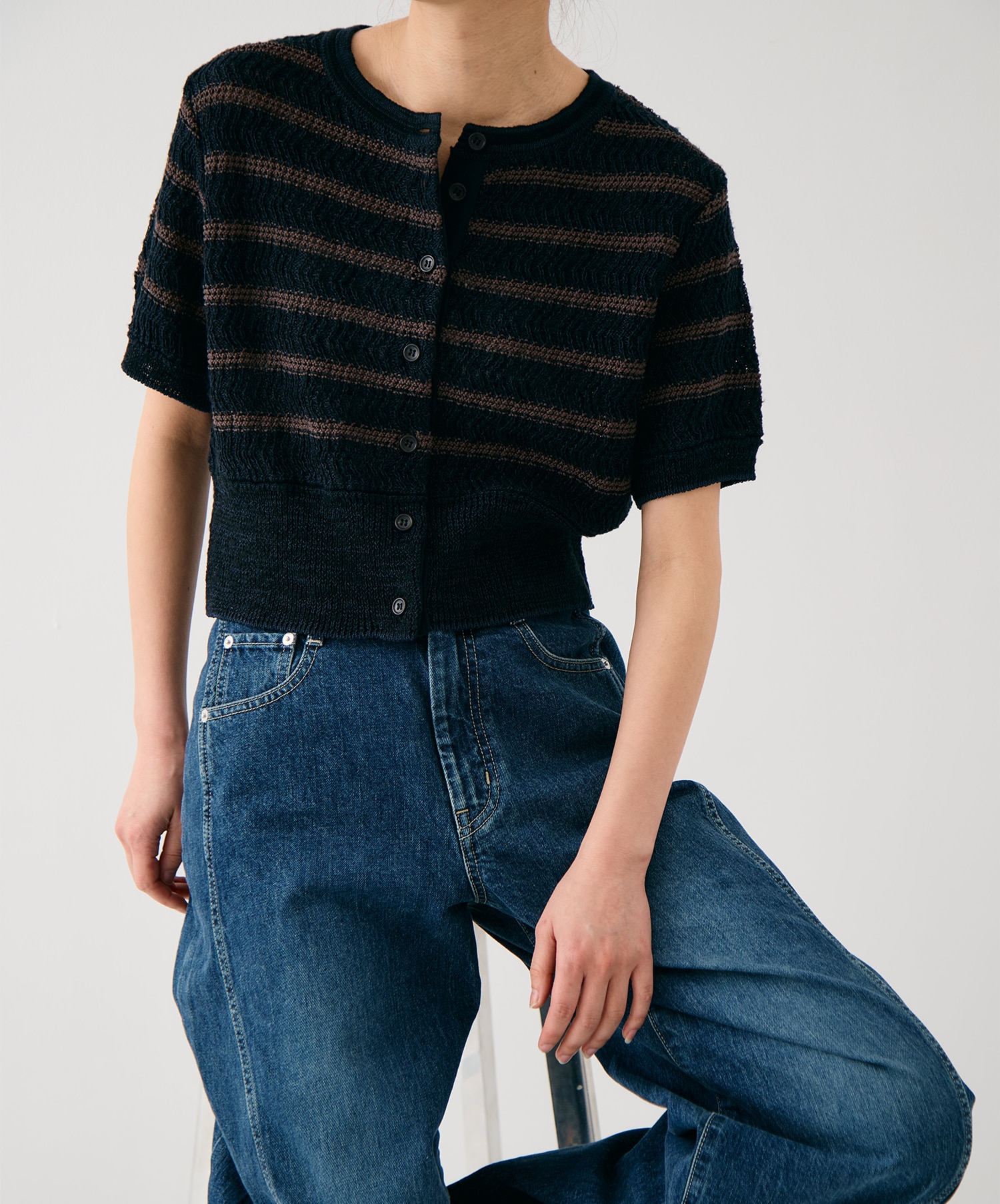 スラブボーダークルーカーデ