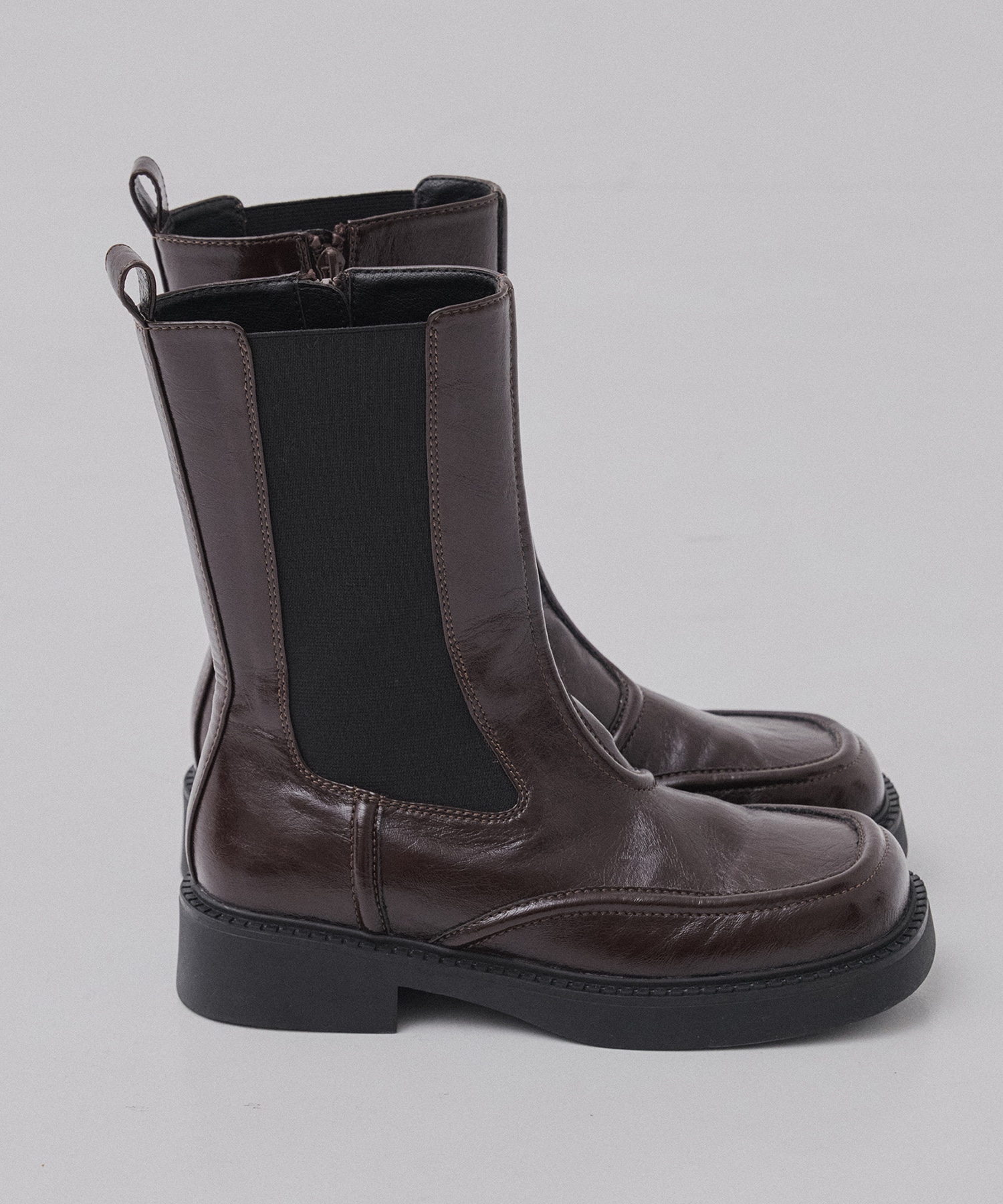 ステッチラインサイドゴアブーツ