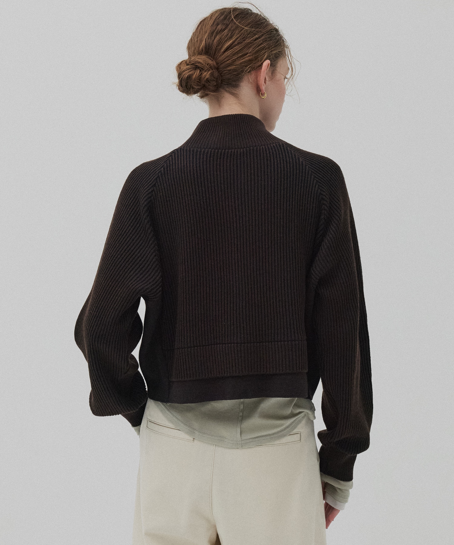 ダブルリブリバードライバーズニット