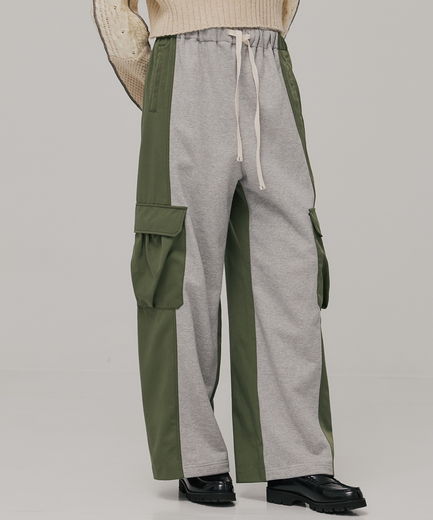 ミックスパネルイージーパンツ