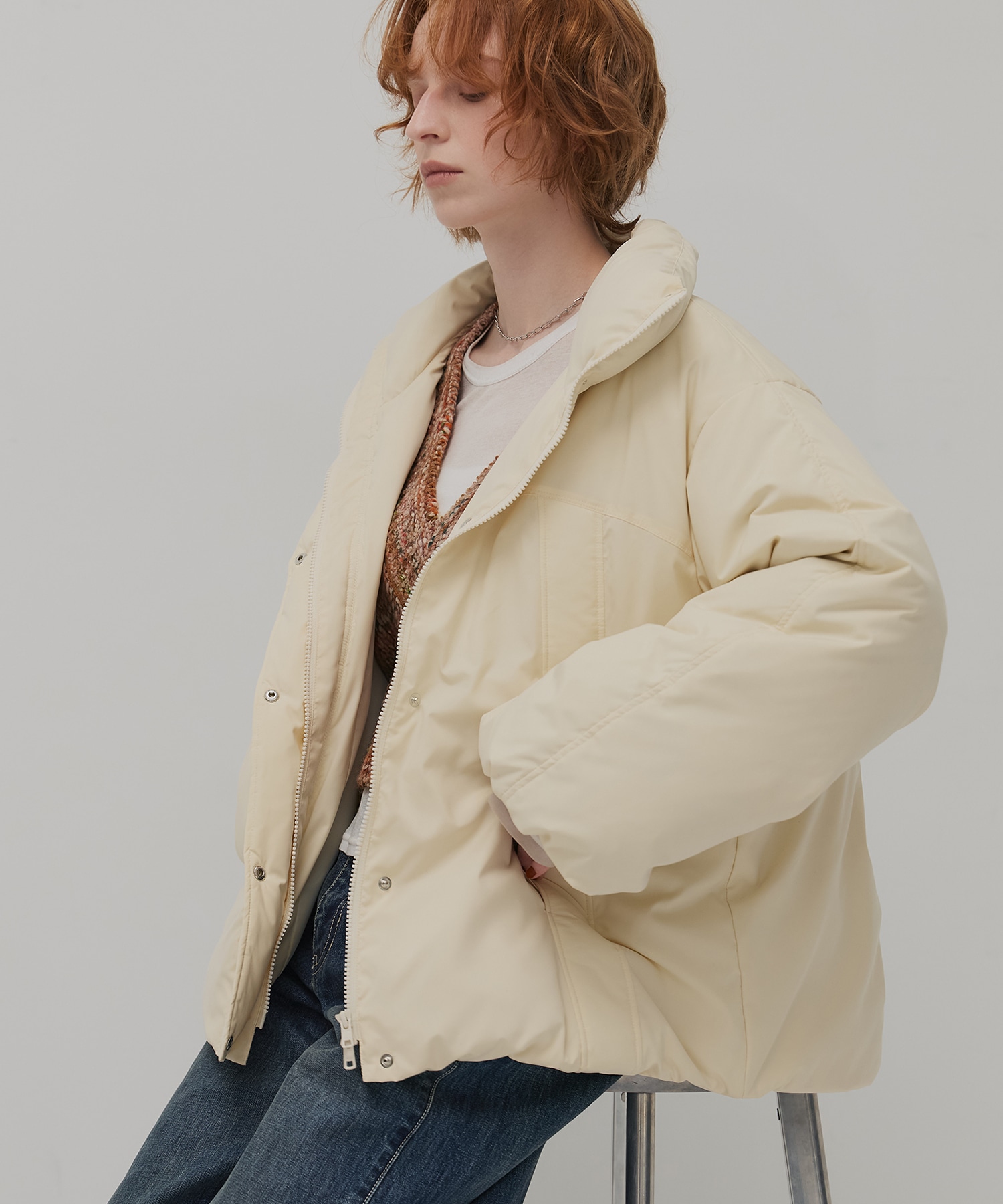 スタンドモンスターダウンコート