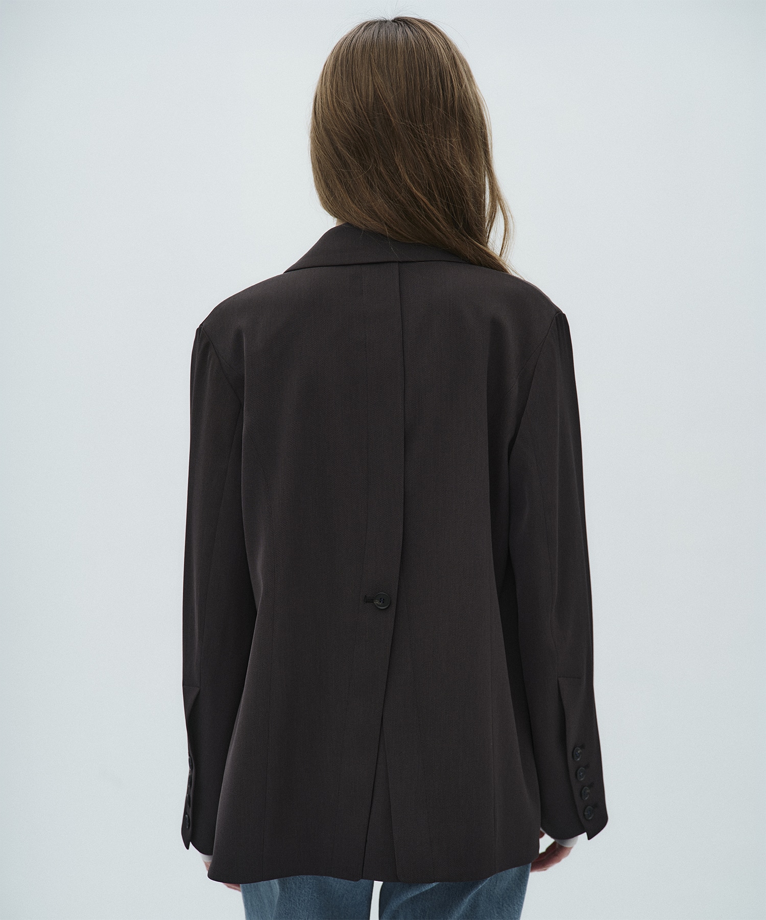 シルキーツイルダブルジャケット