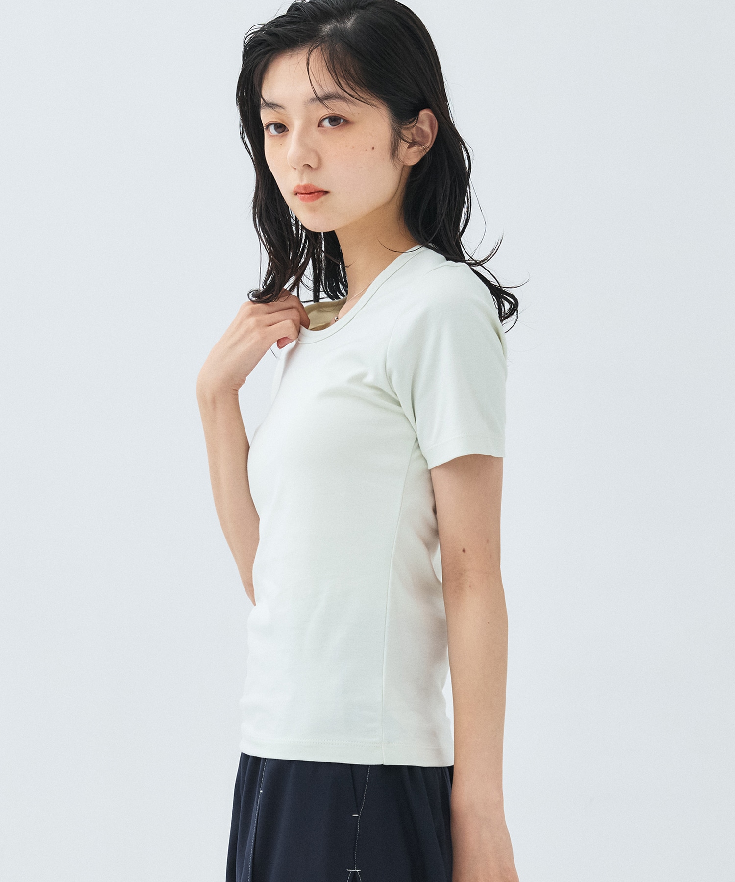 【残り僅か】極 スクープネックTEE