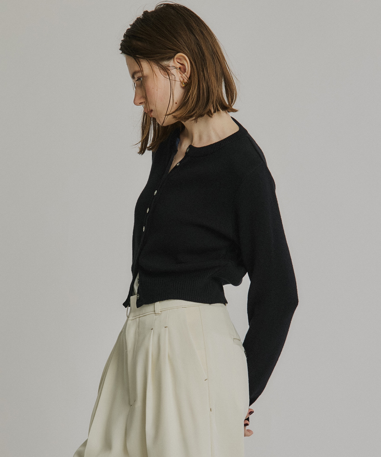 【WEB先行発売】コットンカシミヤカーディガン