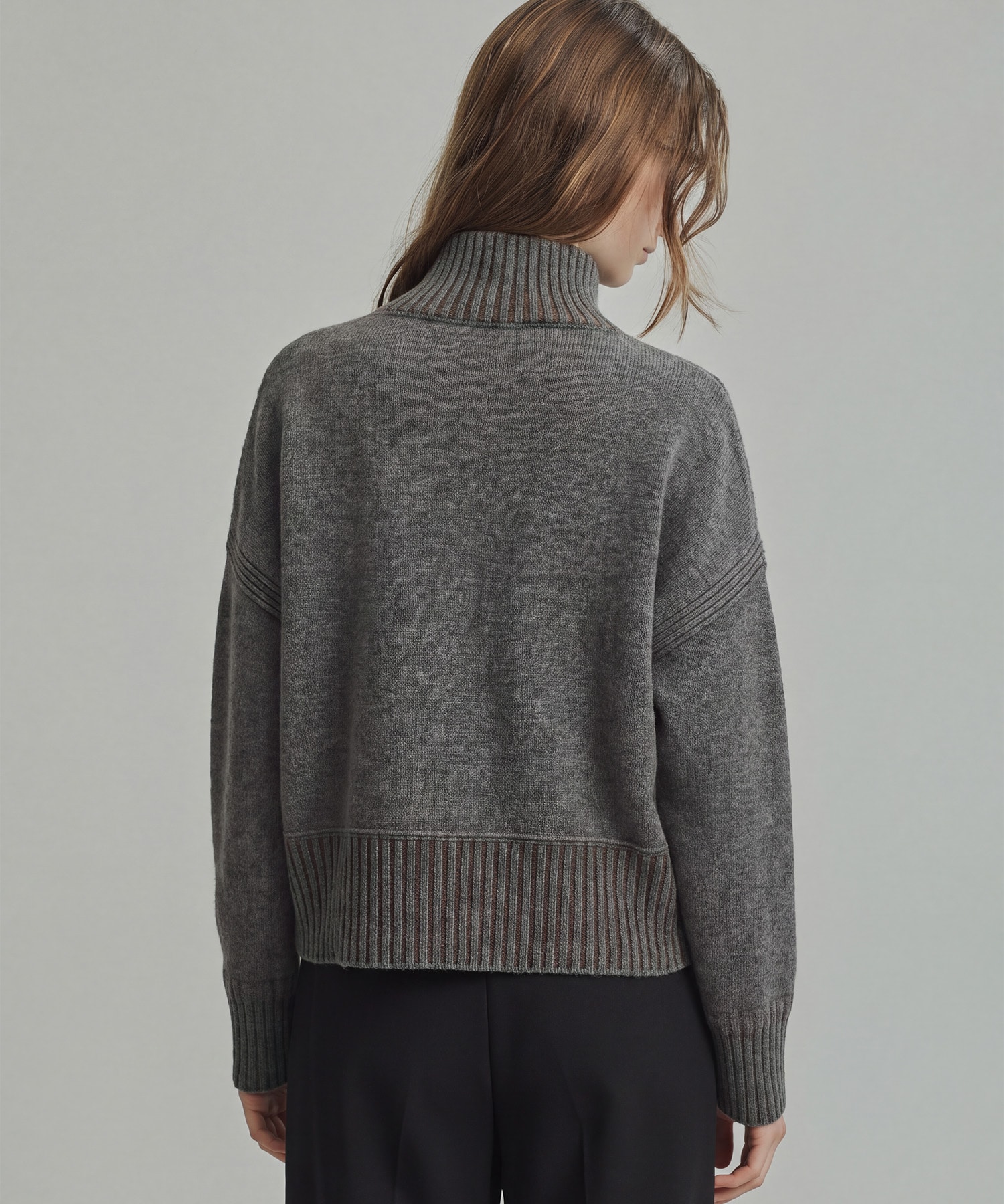 【WEB先行発売】エアウールショートニット