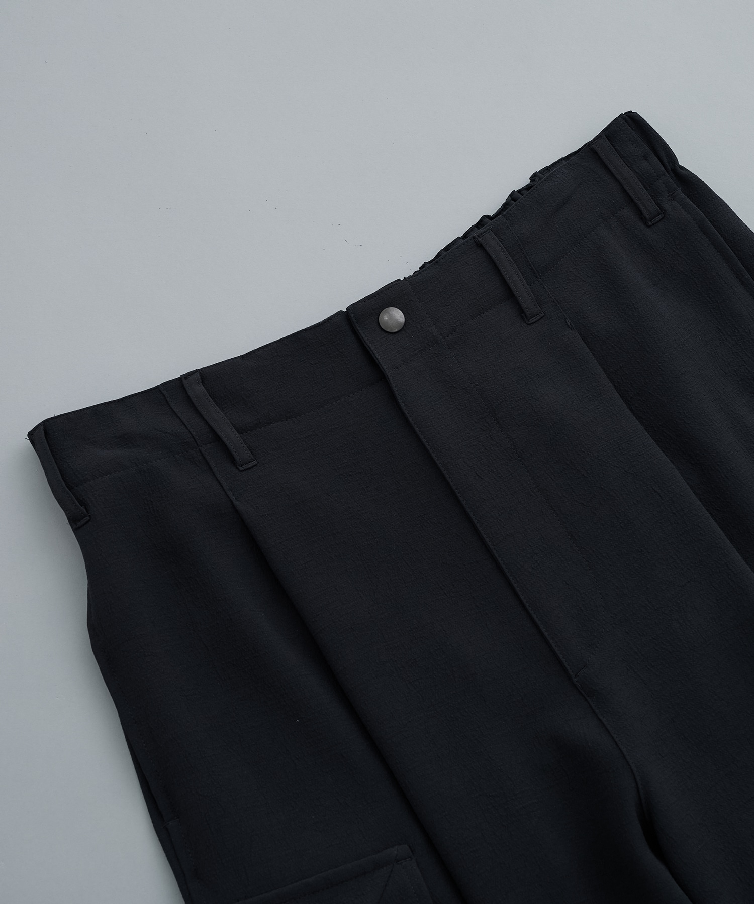 PUBLIC TOKYO ハイコンフォートイージーカーゴパンツ ハイコンフォートイージーカーゴパンツ(1 DARK GREY): : メンズ