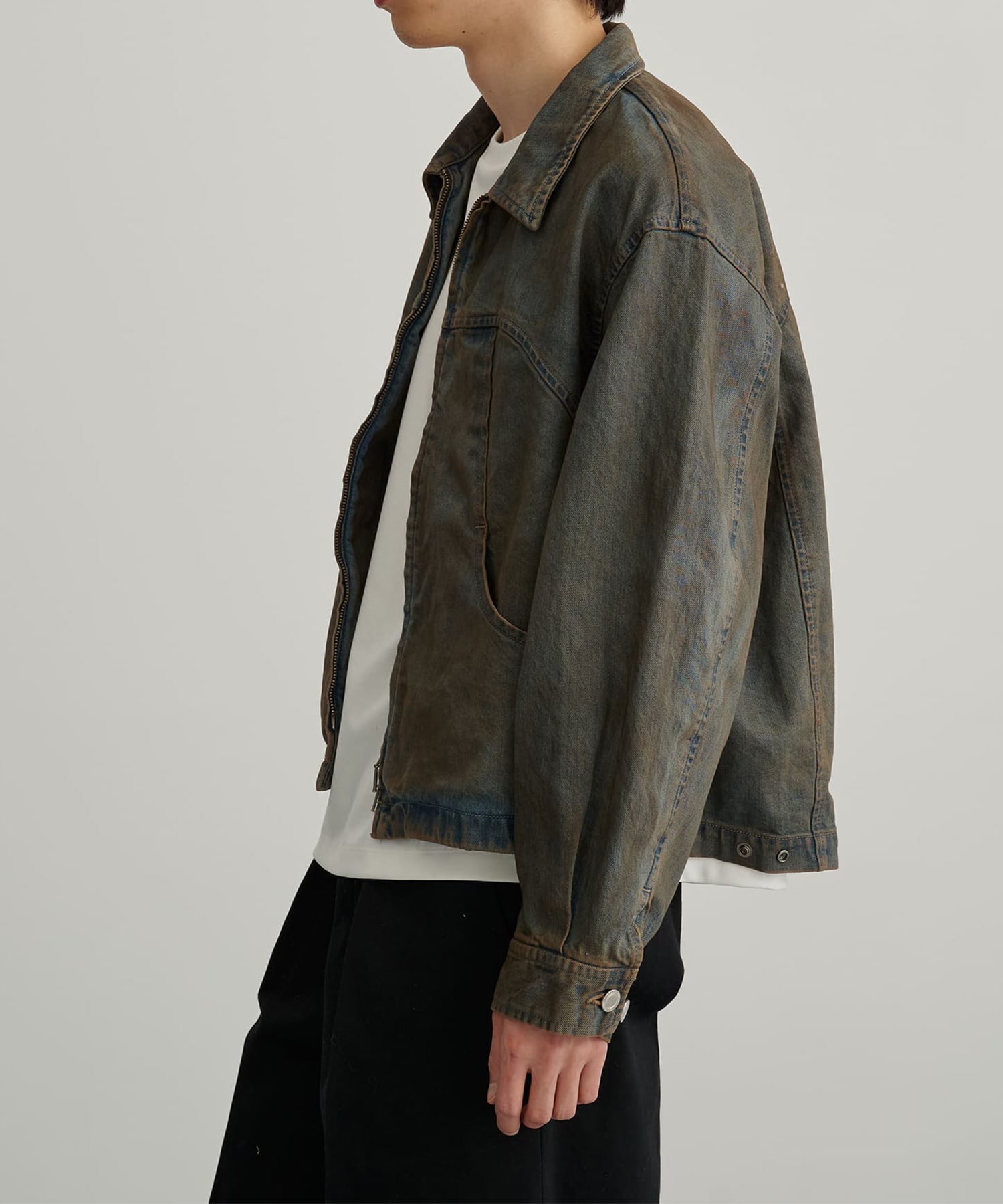 PUBLIC DENIM BLOUSON(1 MULTI2): : メンズ｜PUBLIC TOKYO