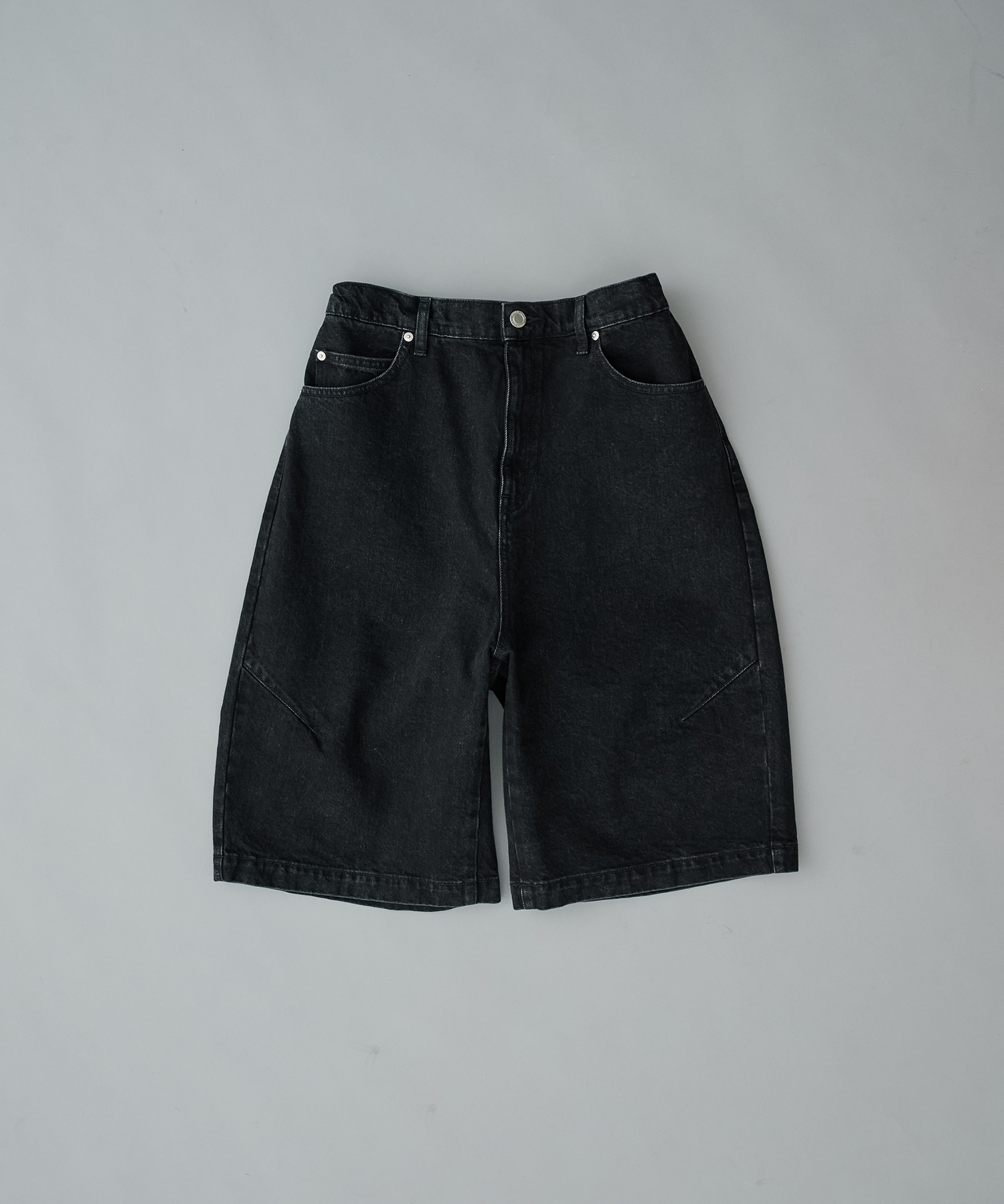 PUBLIC DENIM バギーデニムショートパンツ