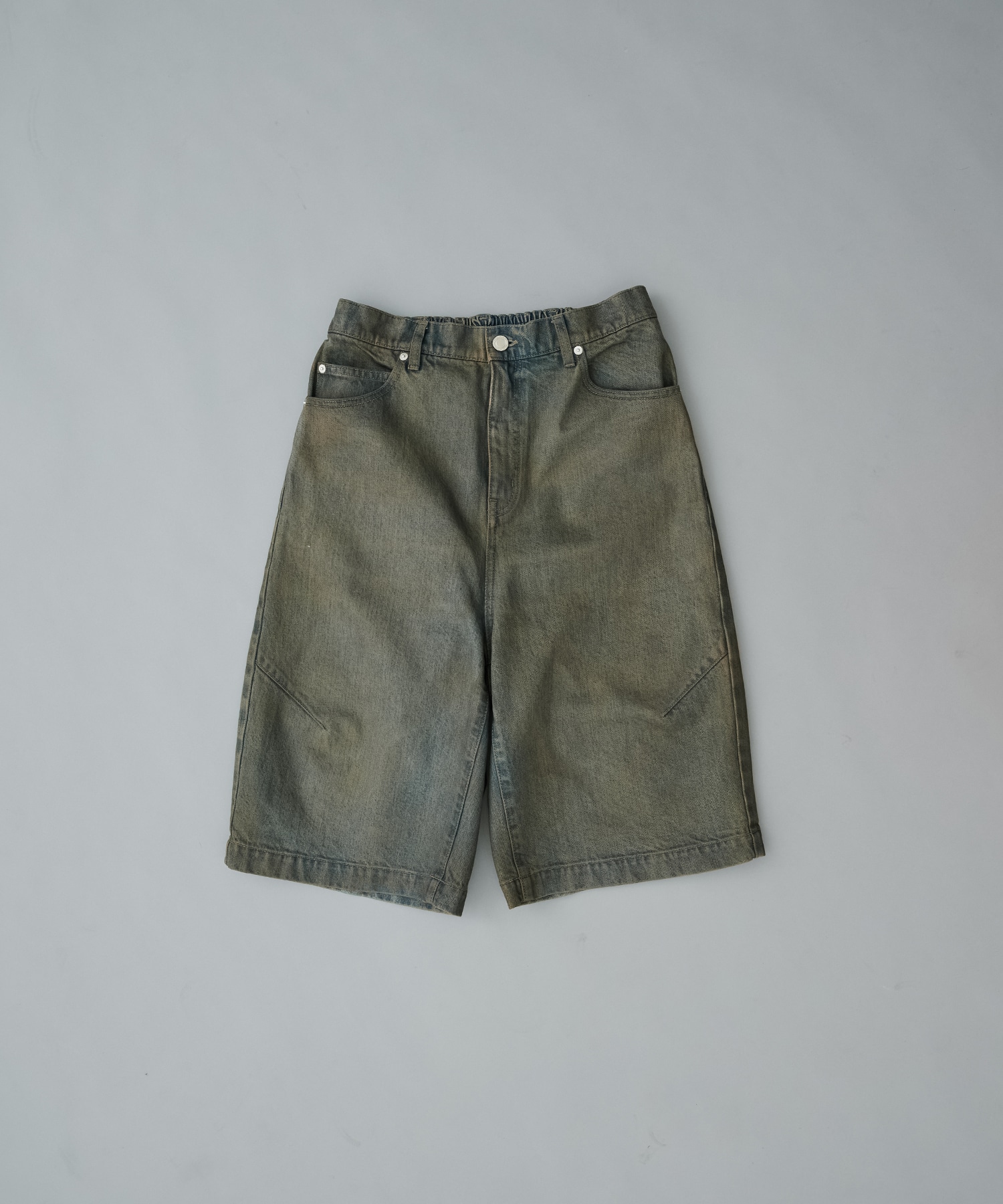 PUBLIC DENIM バギーデニムショートパンツ