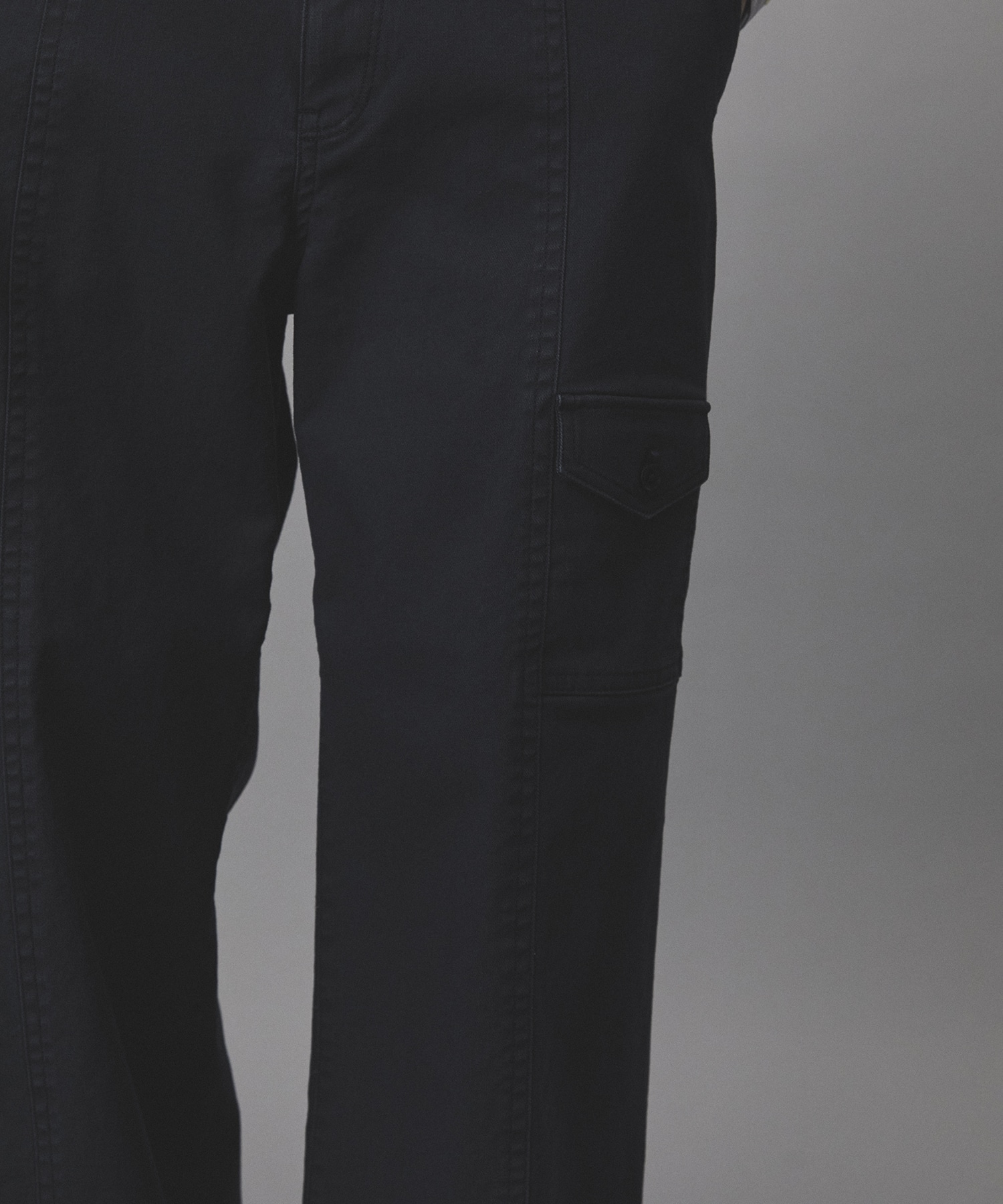 コットンサージベイカーパンツ