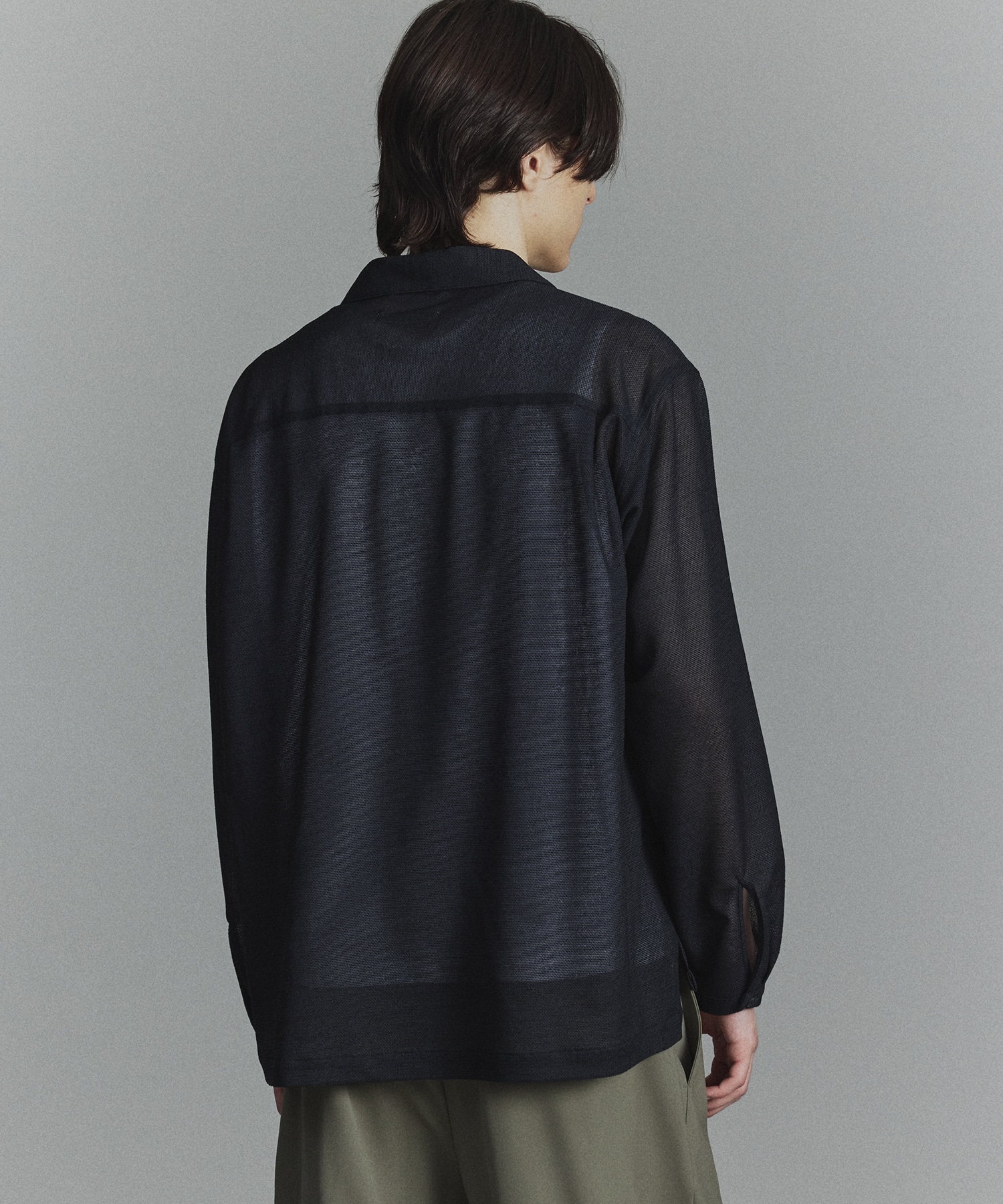 リネンライクリラックスCPOシャツ