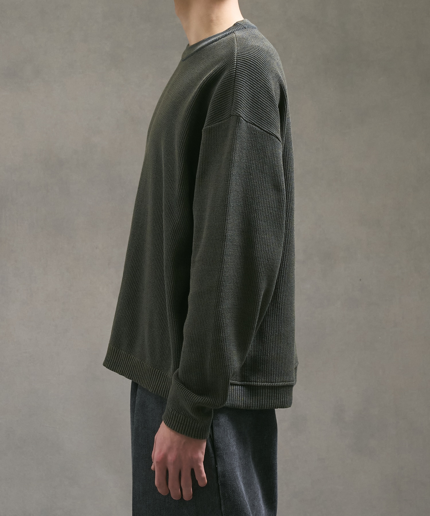 ウォッシャブルショーティニット