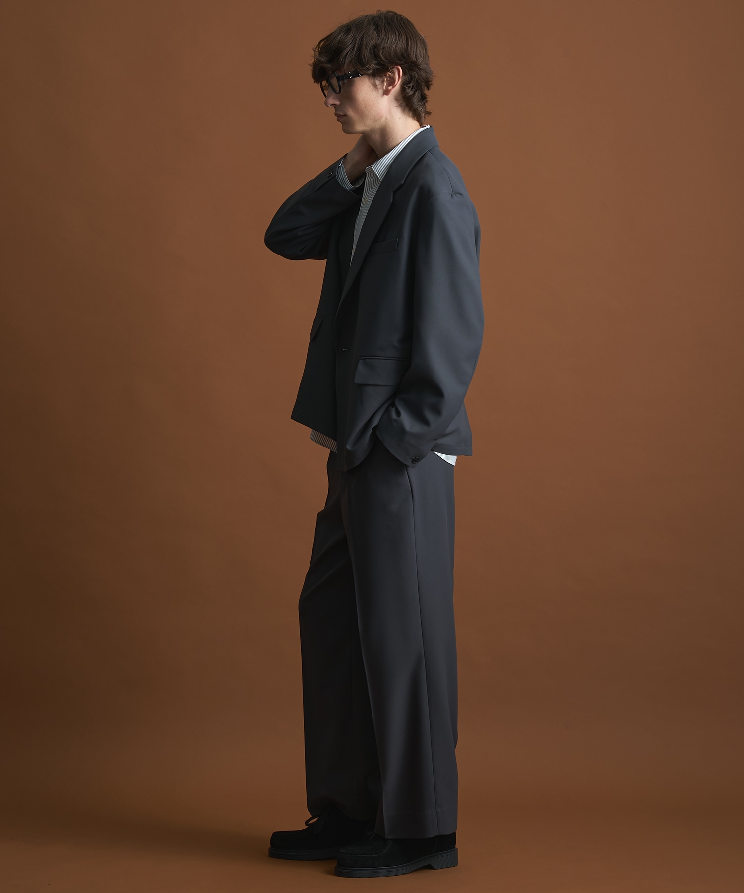 GRツイルエバークリースストレートスラックス