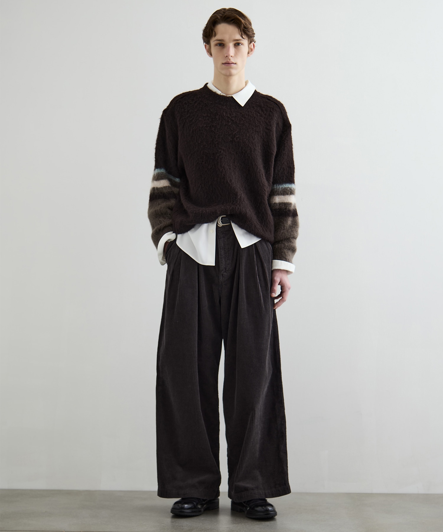 ガーメントダイコーデュロイバギー