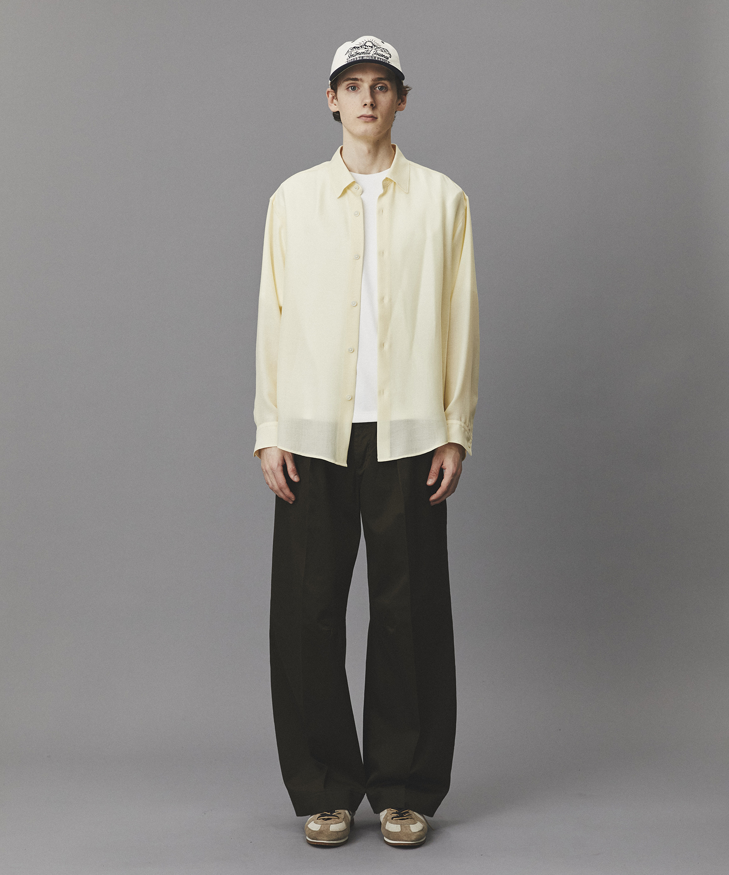 ウールビエラウォッシャブルシャツ