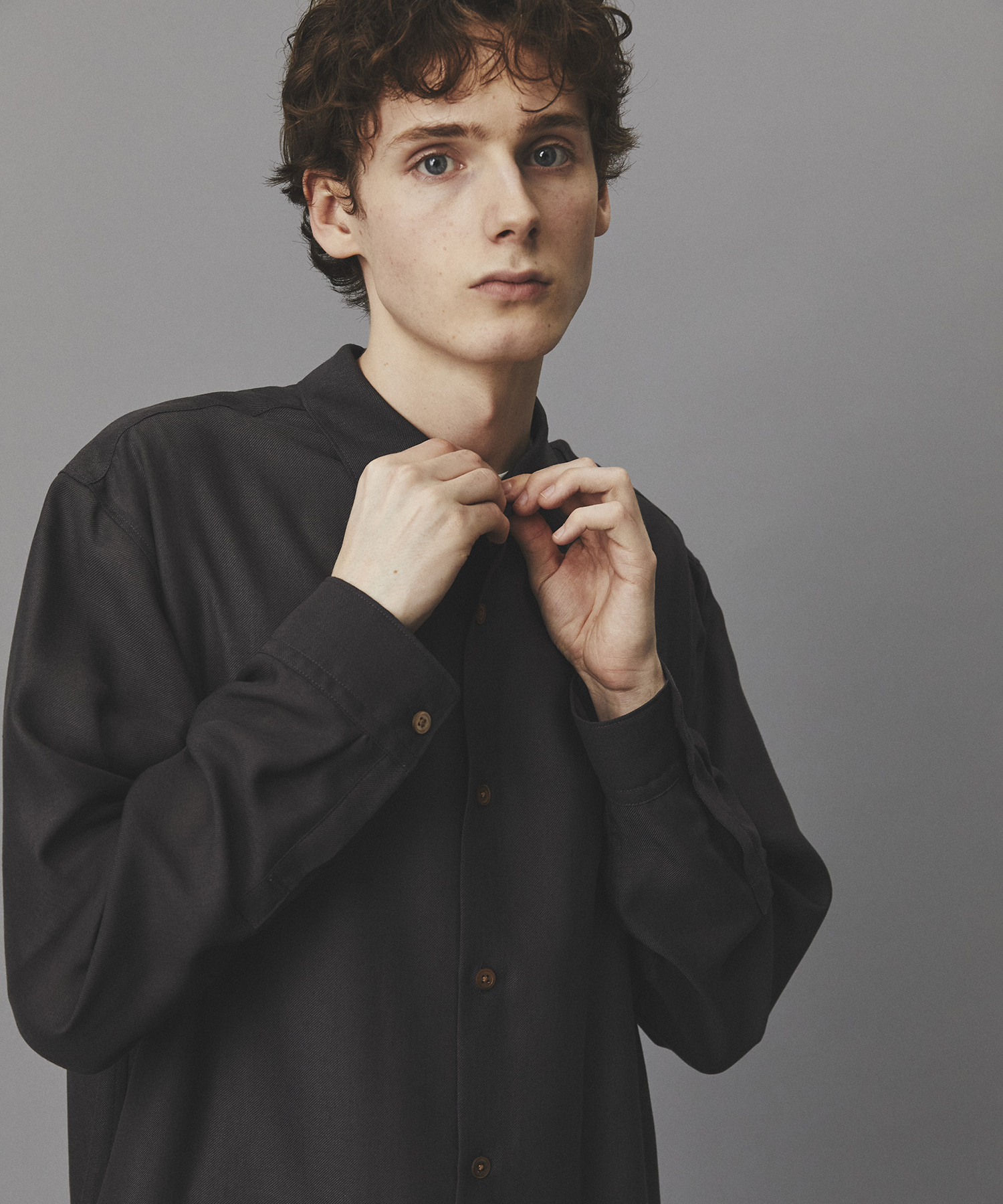 ウールビエラウォッシャブルシャツ