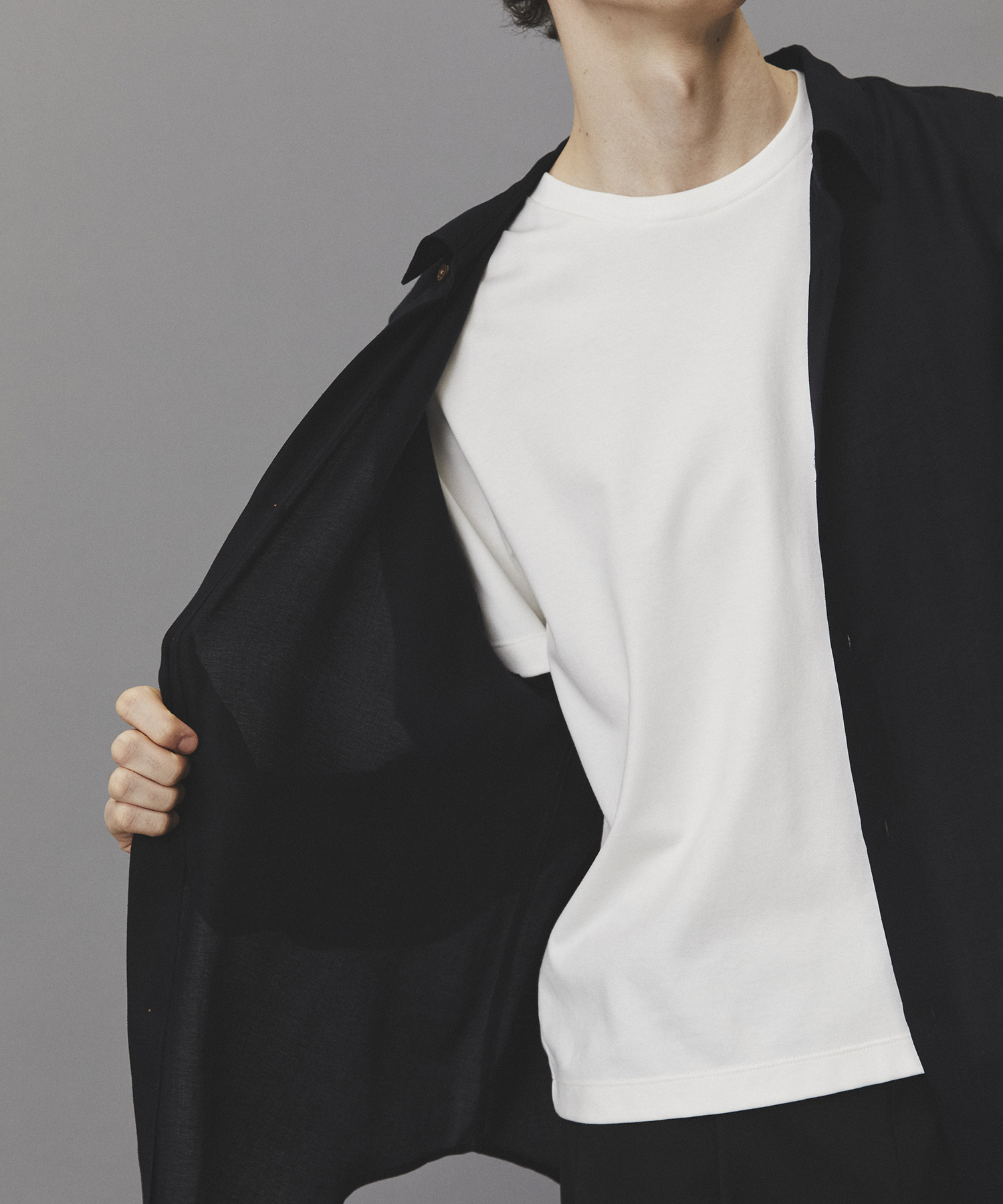 ウールビエラウォッシャブルシャツ