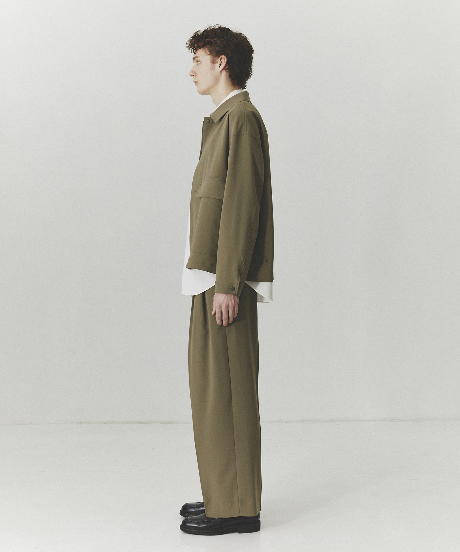 TRIXIONウーリーワイドスラックス