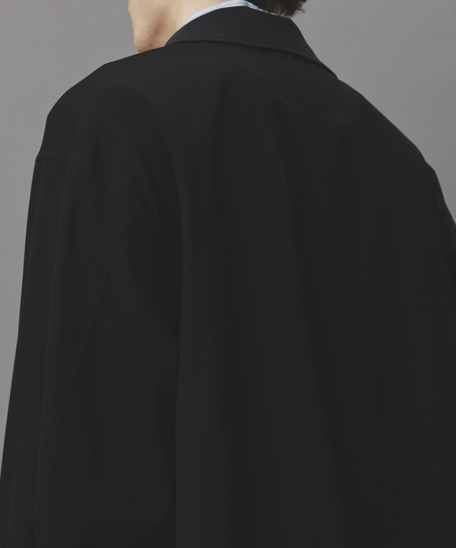 ブラッシュドカラーオーバーコーチブルゾン