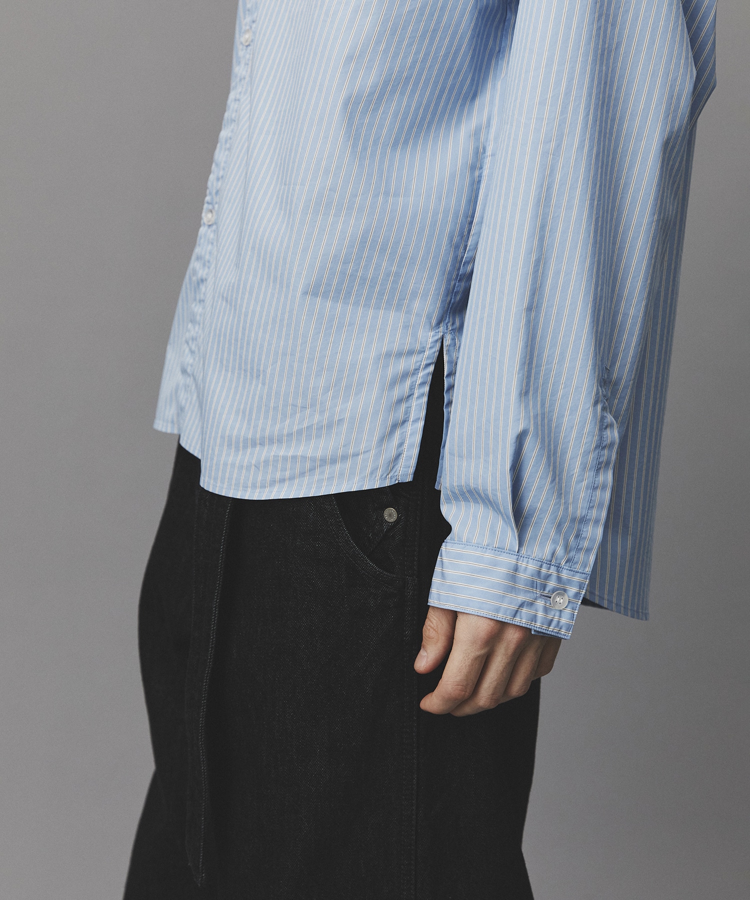 クリアコットンスムースシャツ