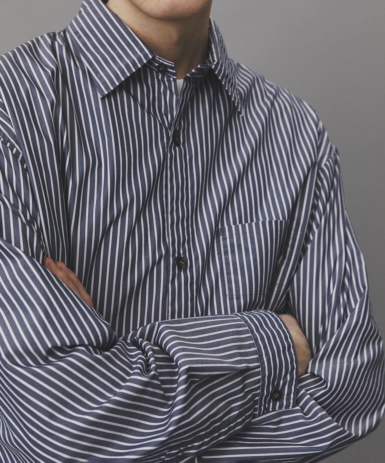 クリアコットンスムースシャツ