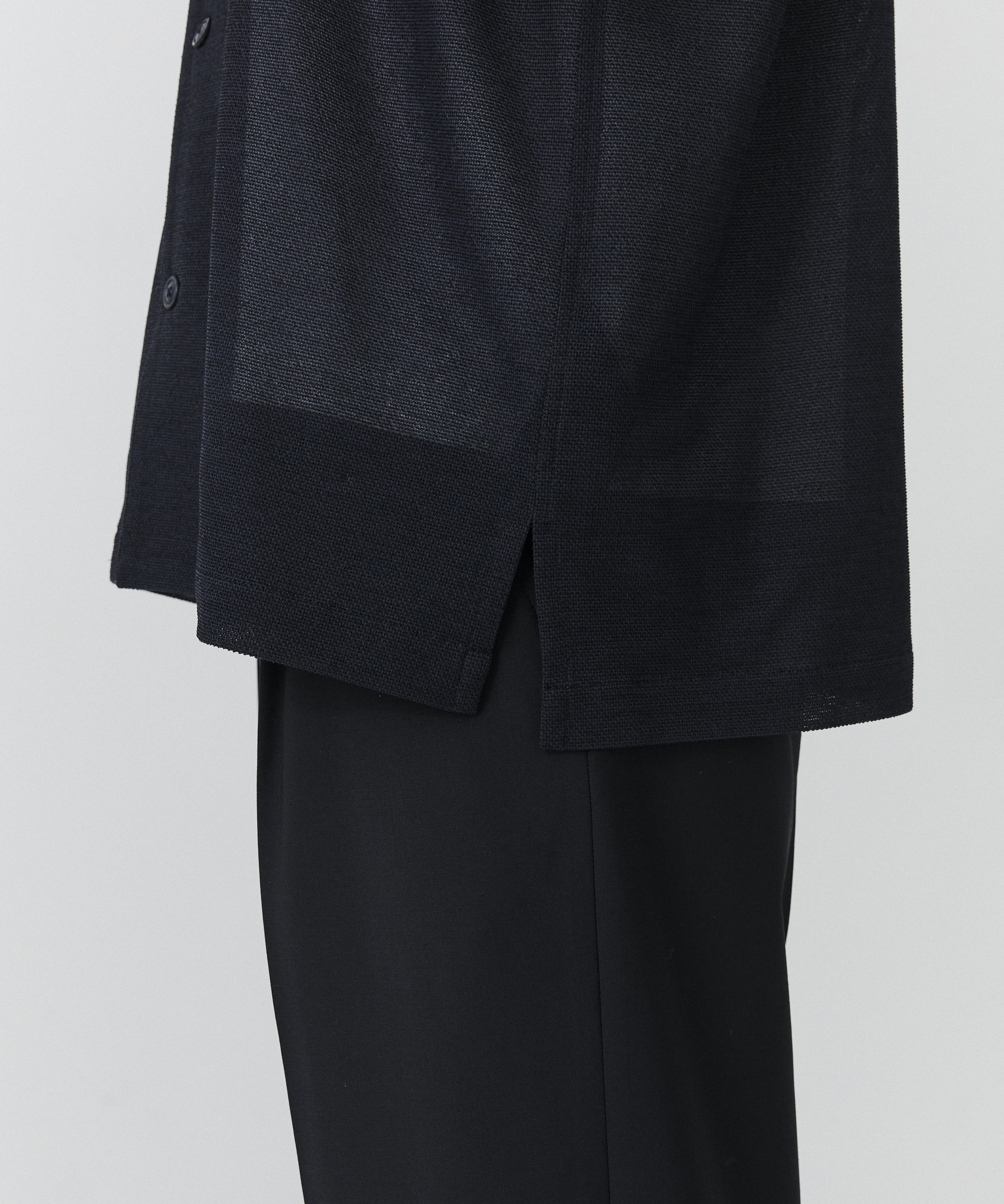 リネンライクリラックスCPOシャツ