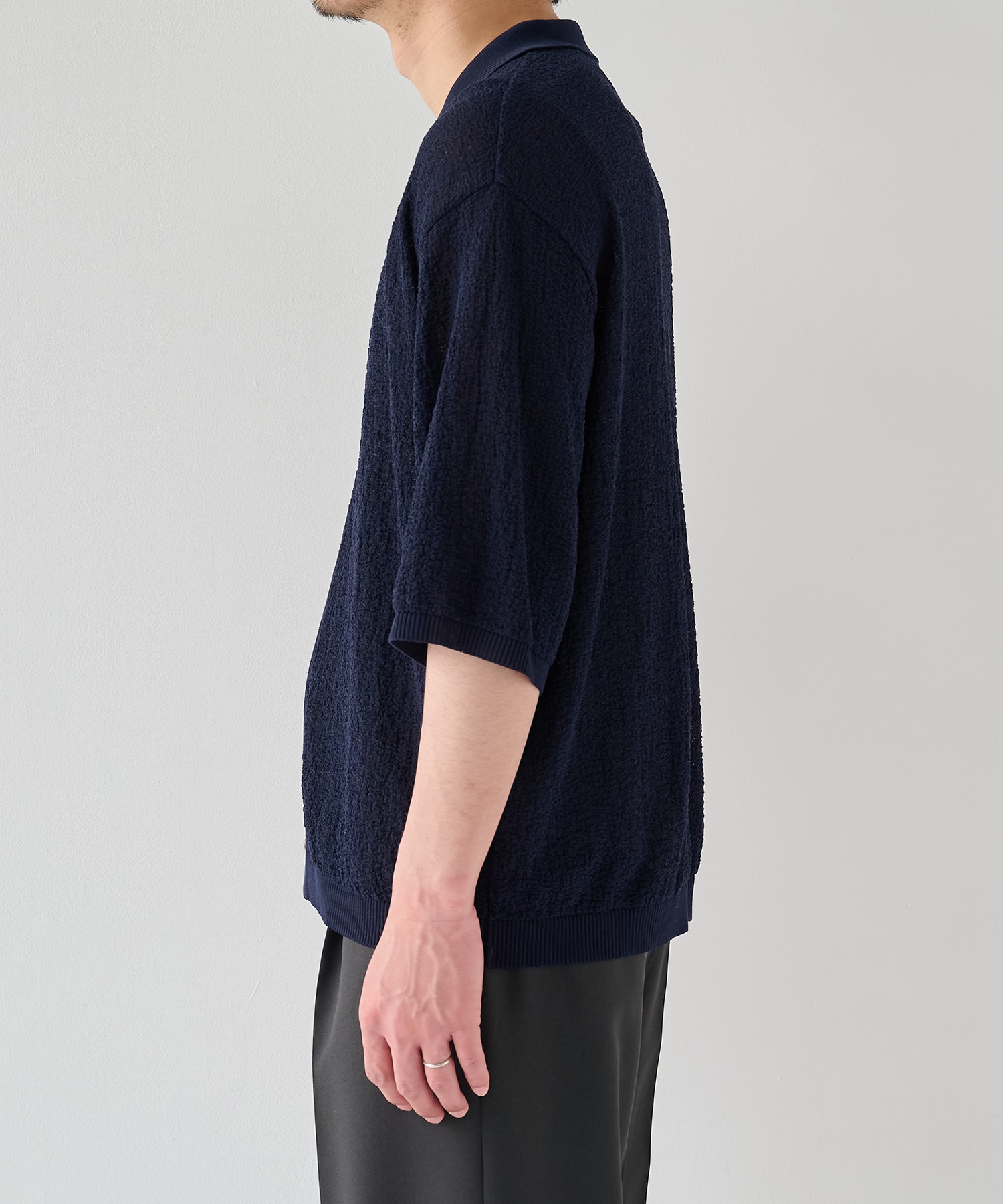 【P.T】Ice cotton Knit Shirts