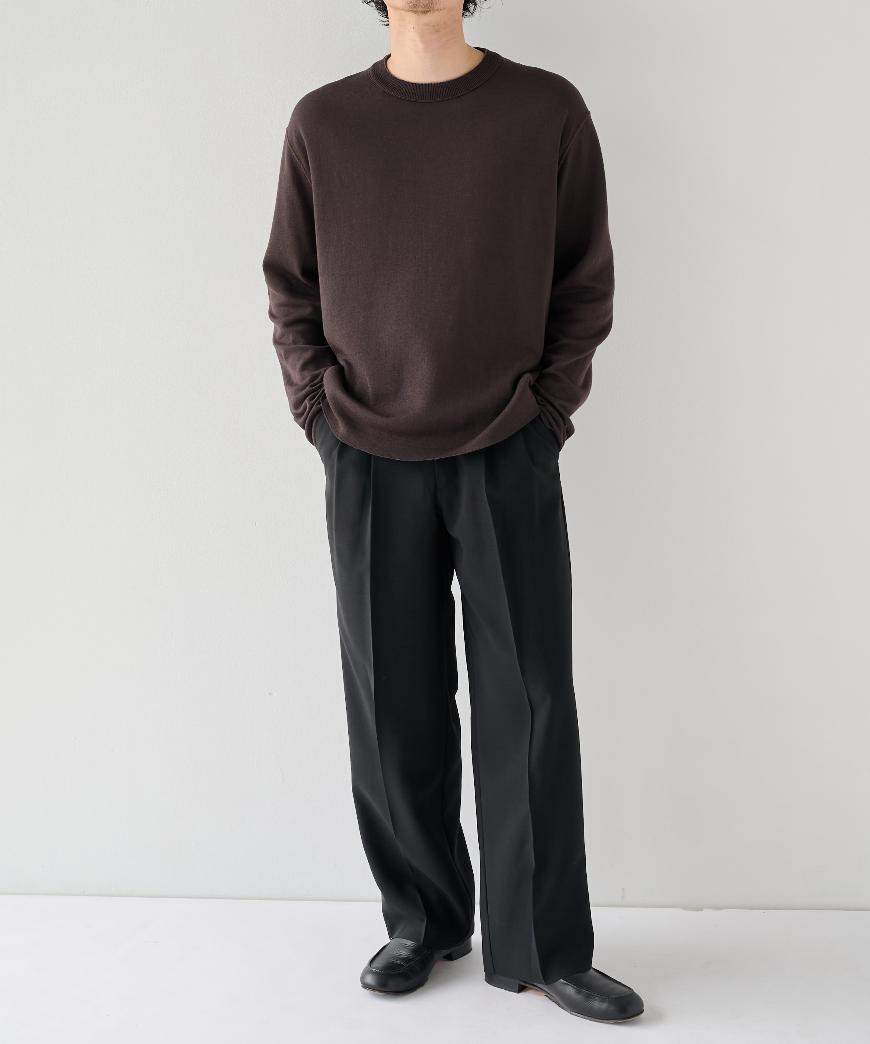 【WEB | 一部店舗限定】リバーシブルクルーネックニット